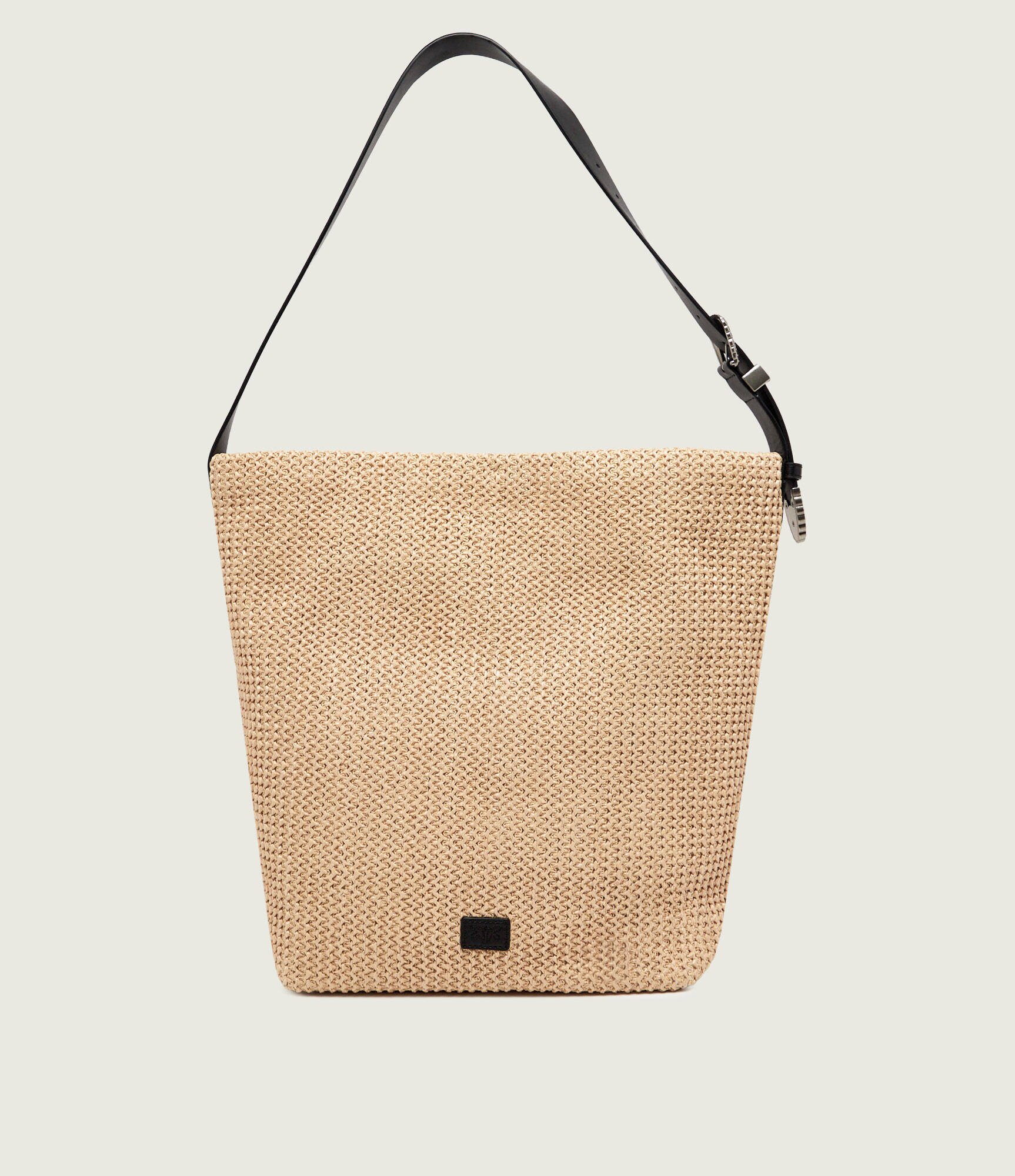 Pinko Geantă shopper Bucket Big Trittico cu adaos de piele