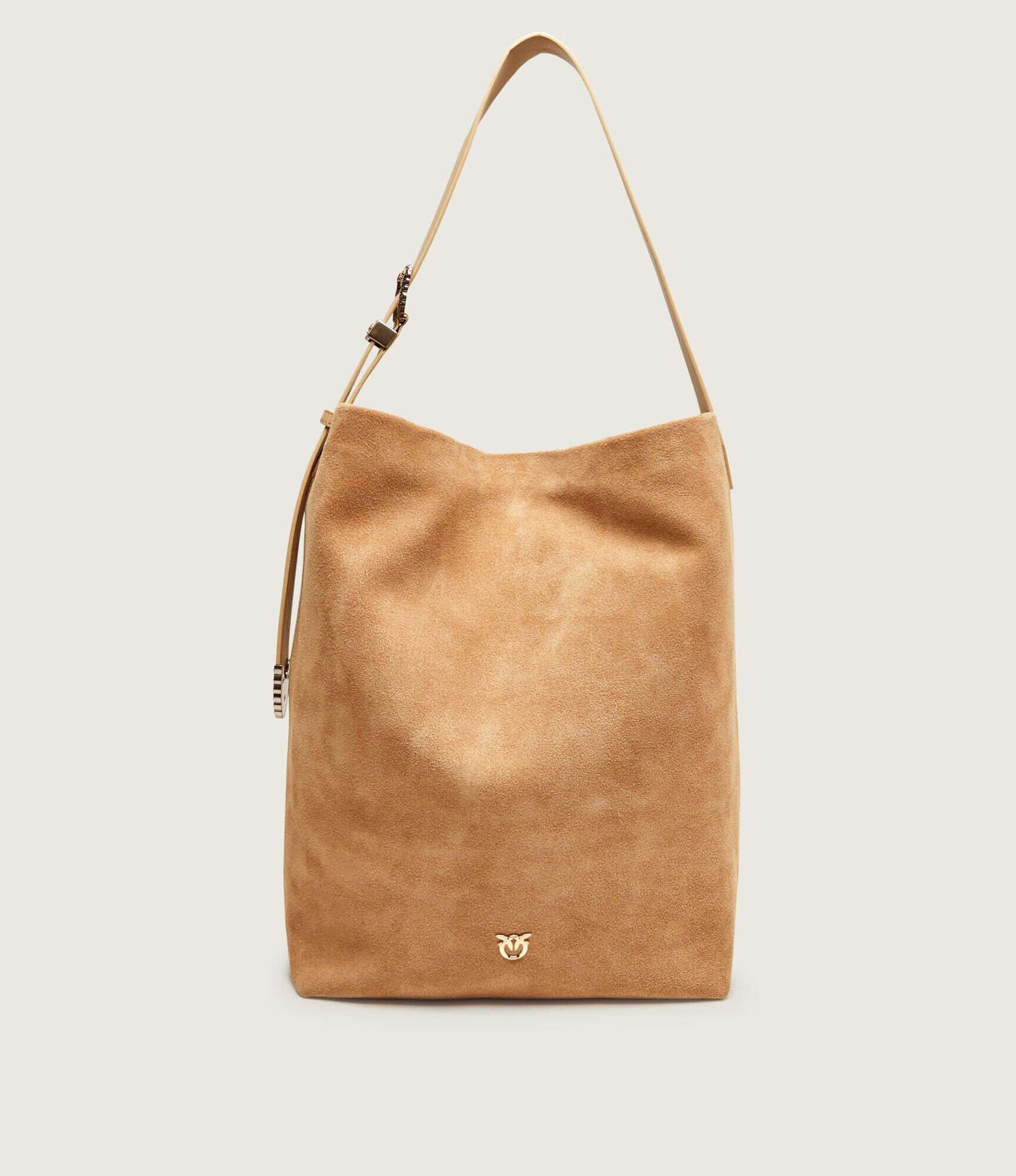 Pinko Geantă shopper BUCKET BIG TRITTICO | piele întoarsă