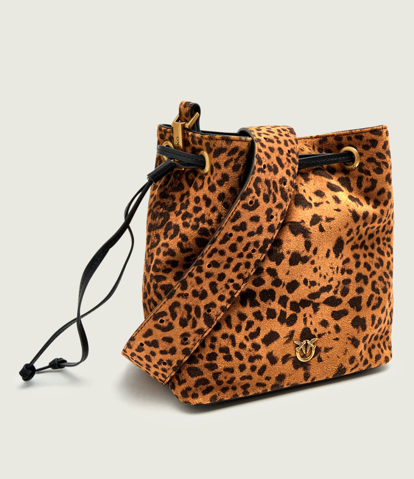 Pinko Geantă tip sac SECCHIELLO MINI | piele întoarsă