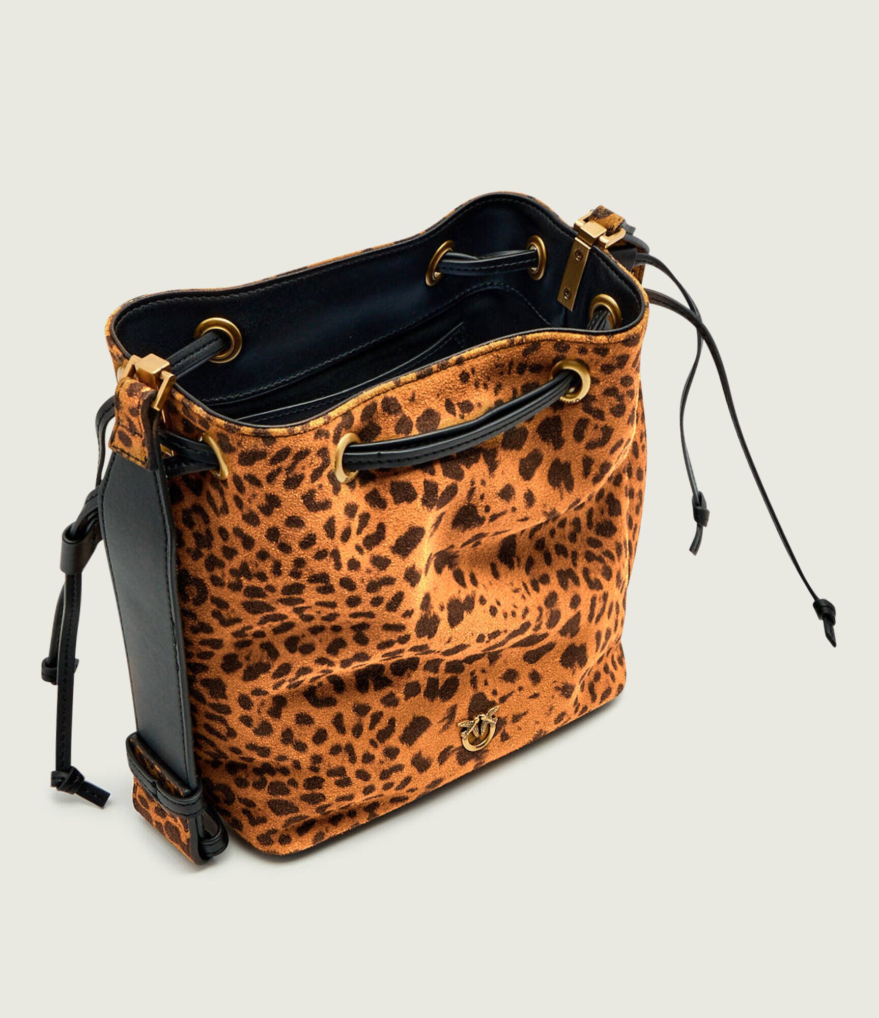 Pinko Geantă tip sac SECCHIELLO MINI | piele întoarsă