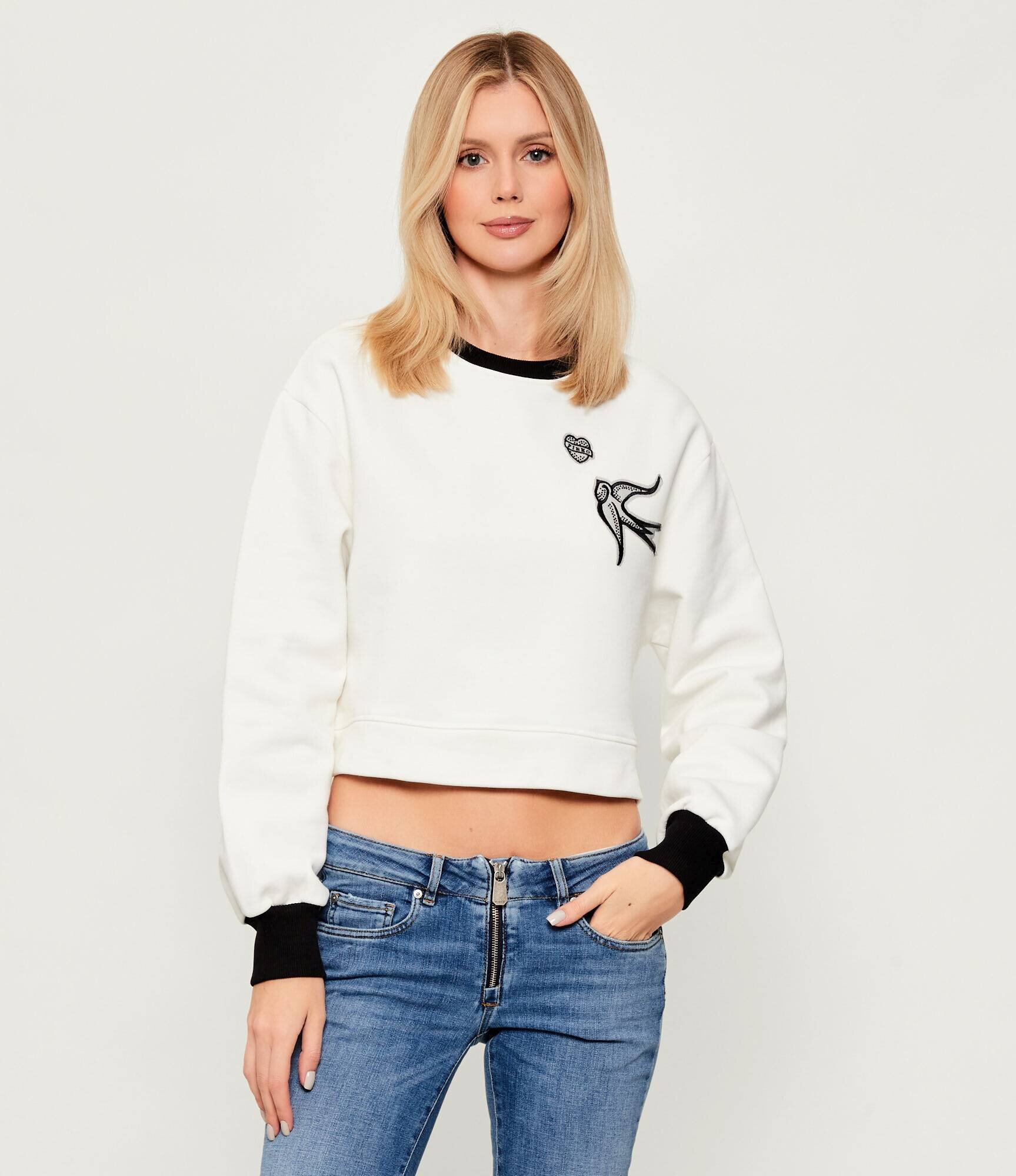 Pinko Hanorac MANDORLATO | Cropped Fit