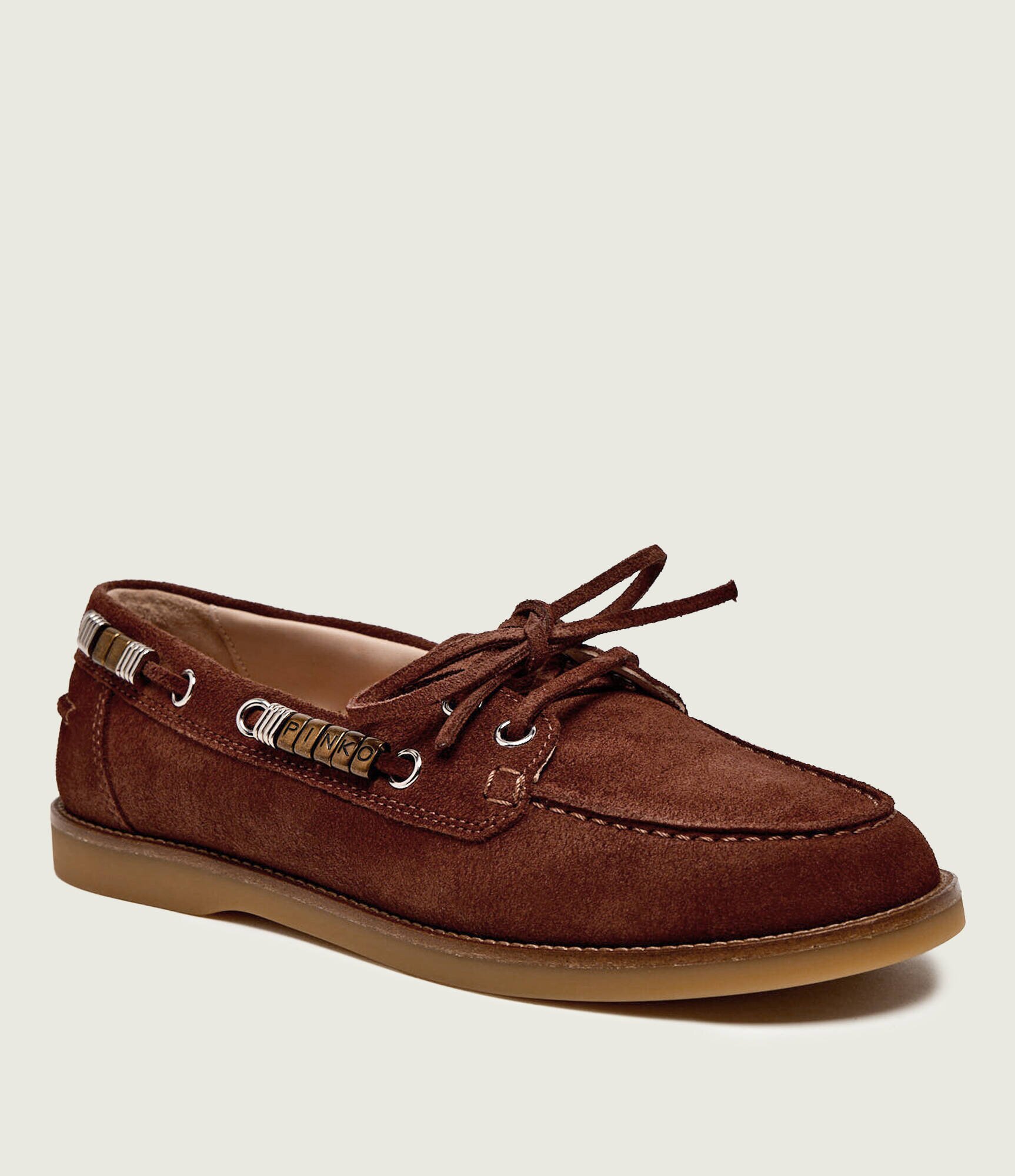Pinko Mocasini GRACE 01 | piele întoarsă