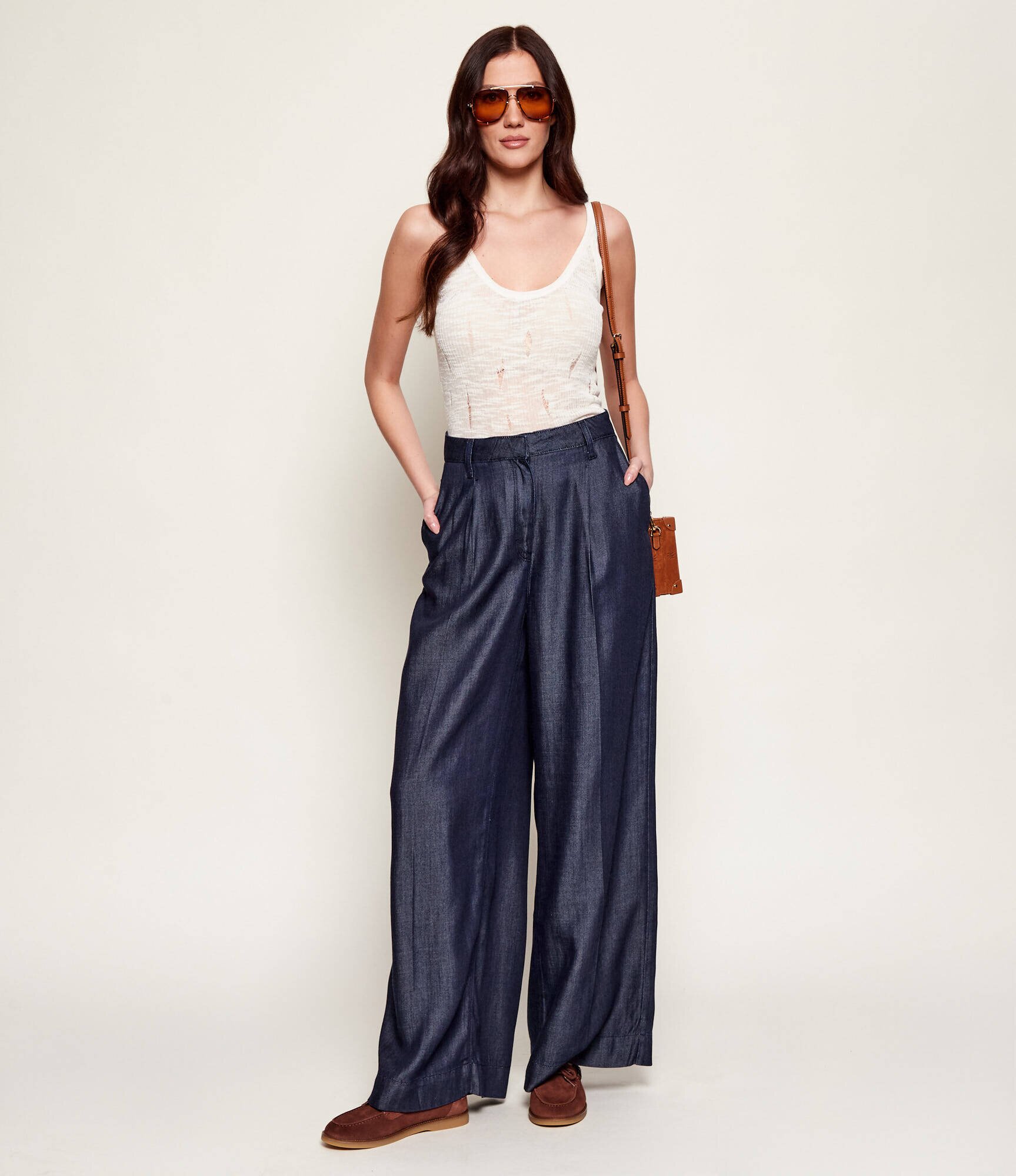 Pinko Mocasini GRACE 01 | piele întoarsă