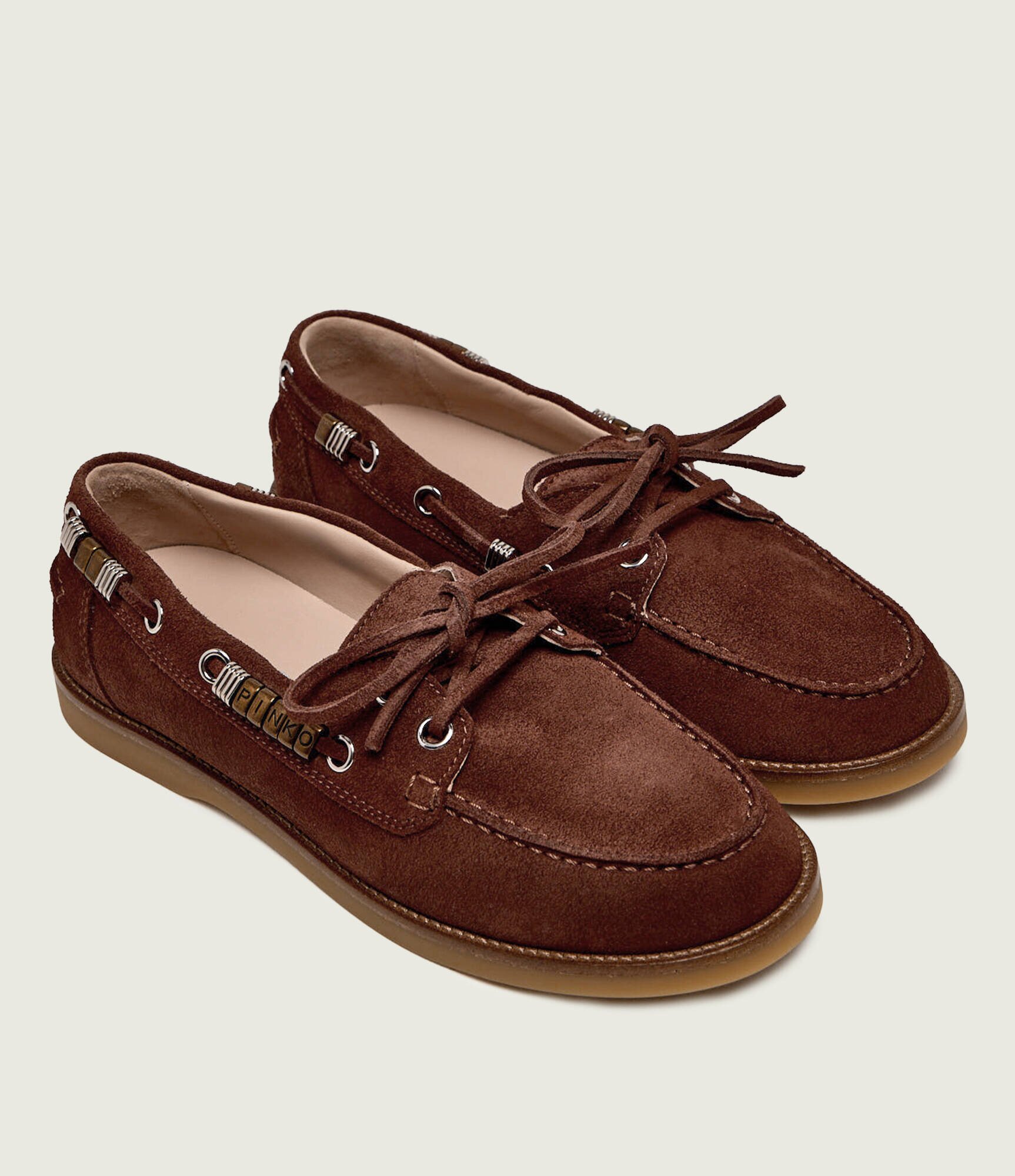 Pinko Mocasini GRACE 01 | piele întoarsă