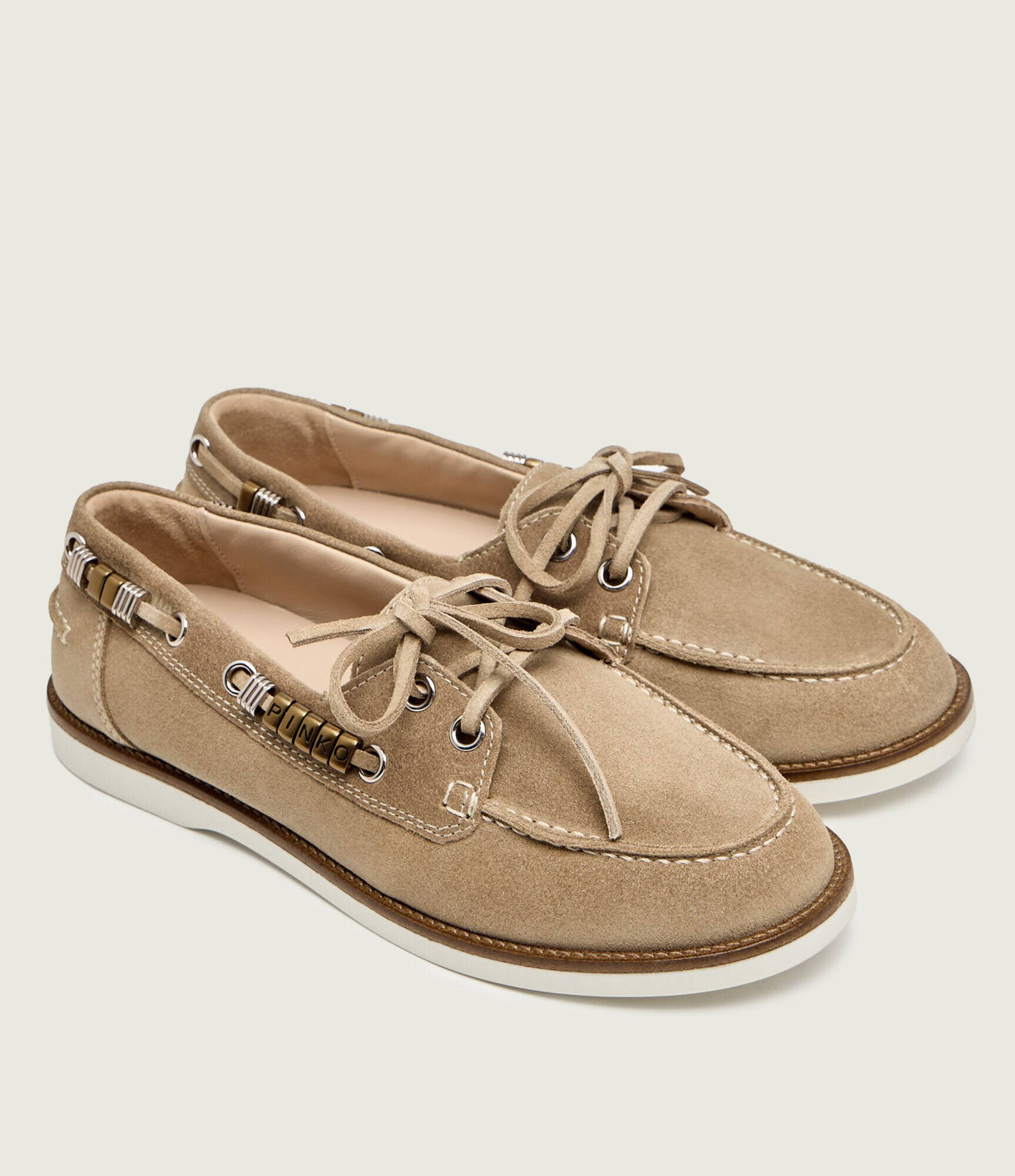Pinko Mocasini GRACE 01 | piele întoarsă