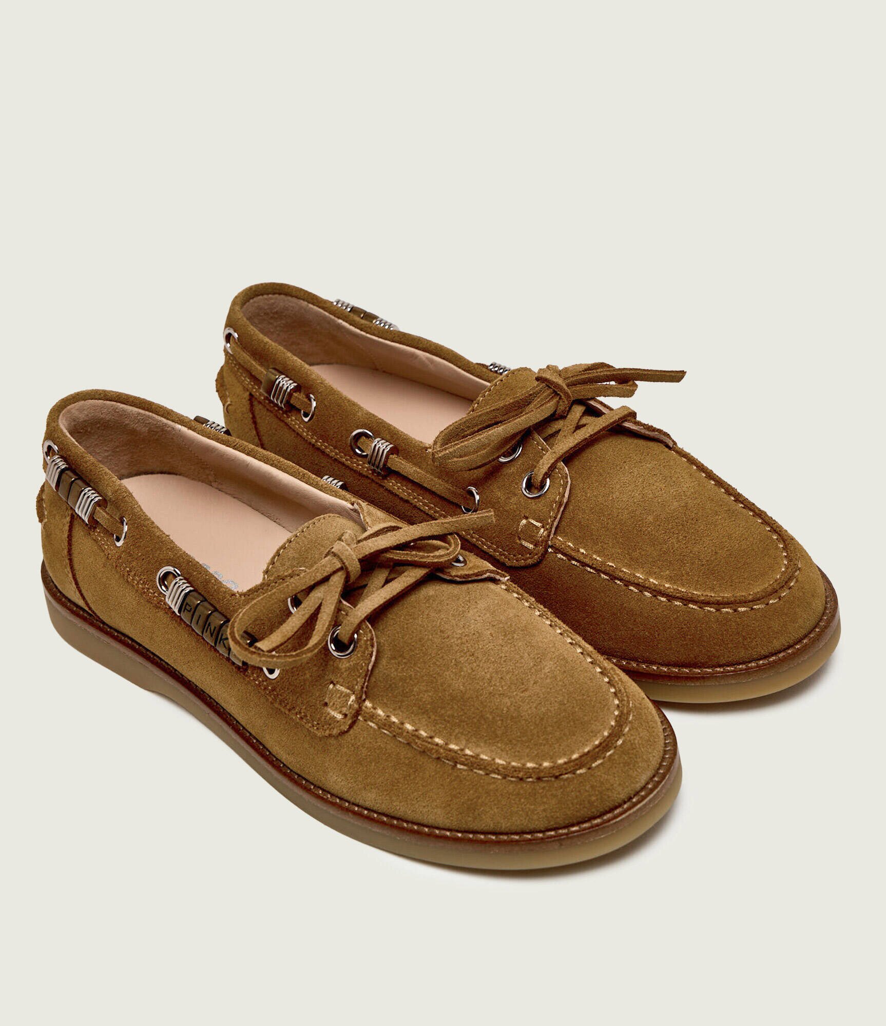 Pinko Mocasini GRACE 01 | piele întoarsă