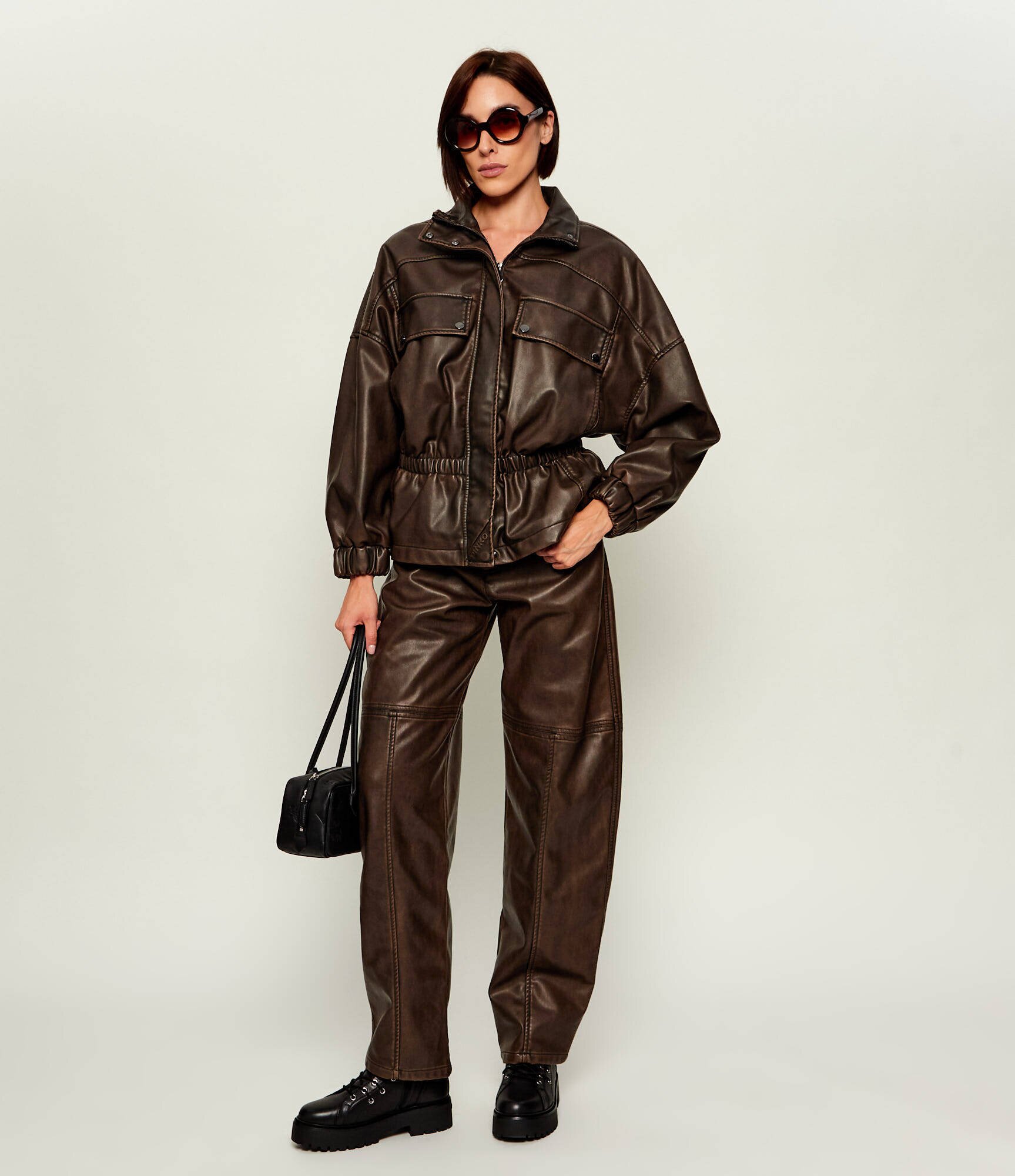 Pinko Pantaloni Papavero | Mom Fit