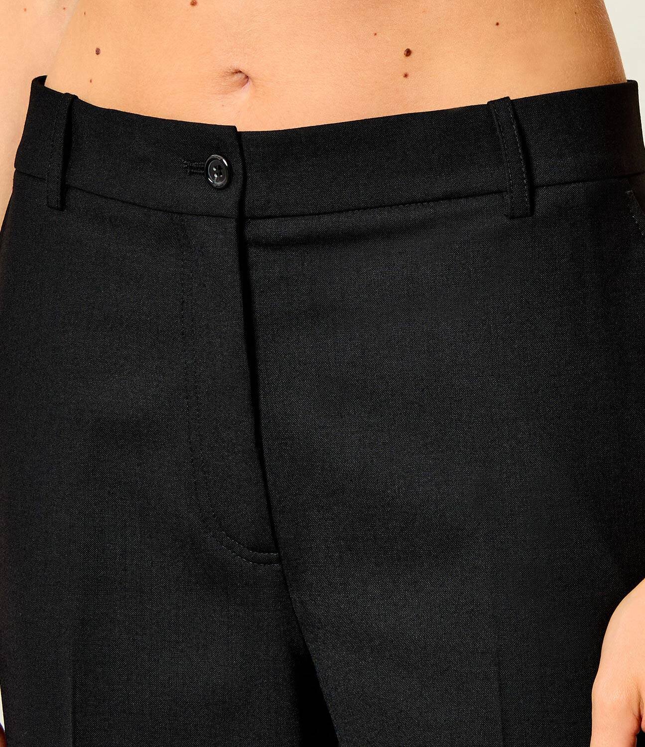Pinko Pantaloni Petalo | flare fit cu adaos de lână