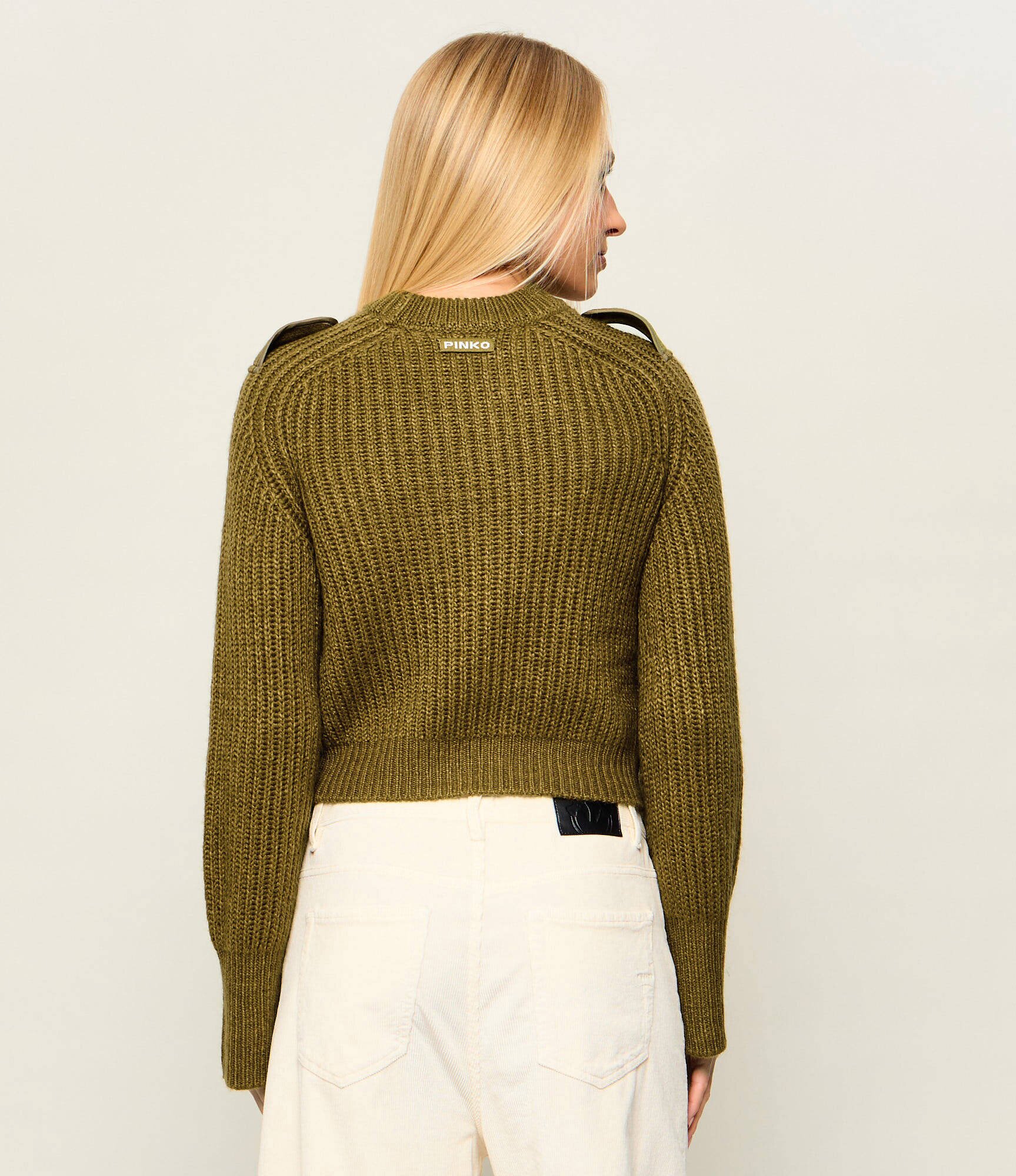 Pinko Pulover Miagolio | regular fit cu adaos de lână