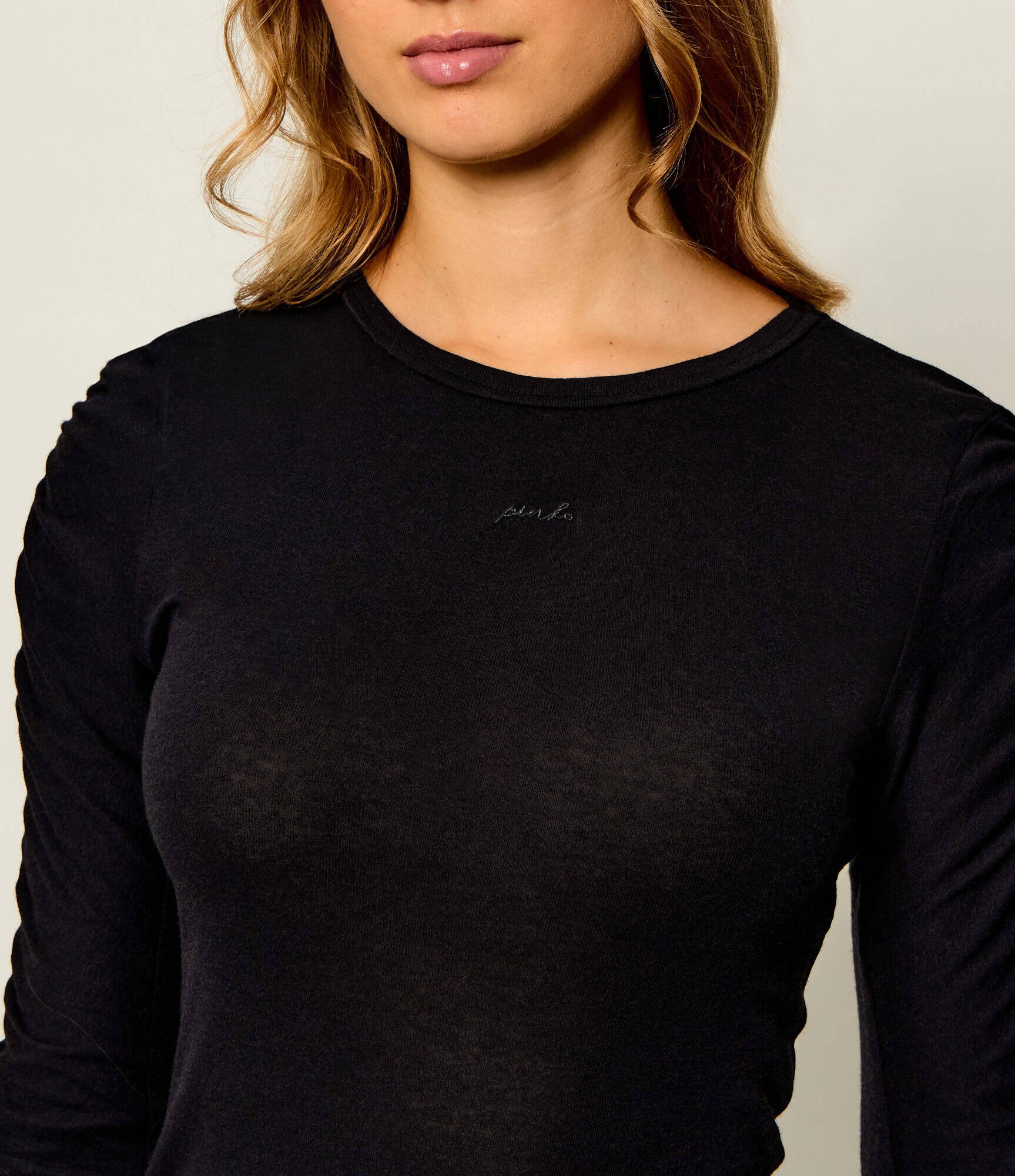 Pinko Pulover Muscari | Slim Fit cu adaos de lână