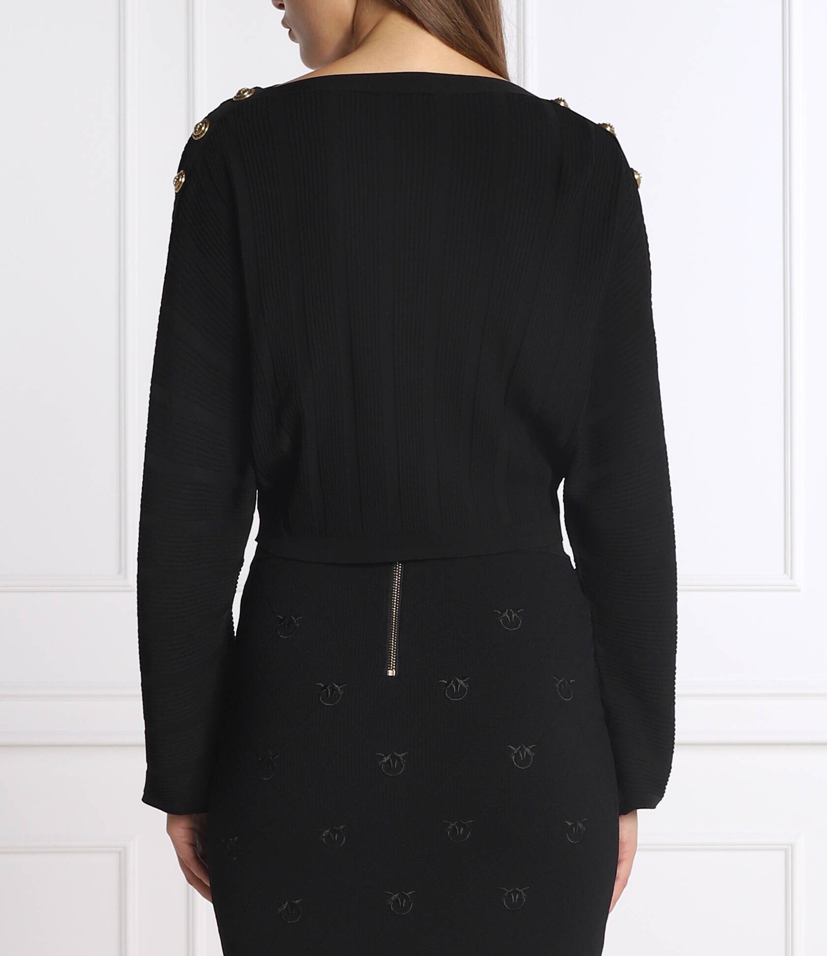 Pinko Pulover WINE | Cropped Fit