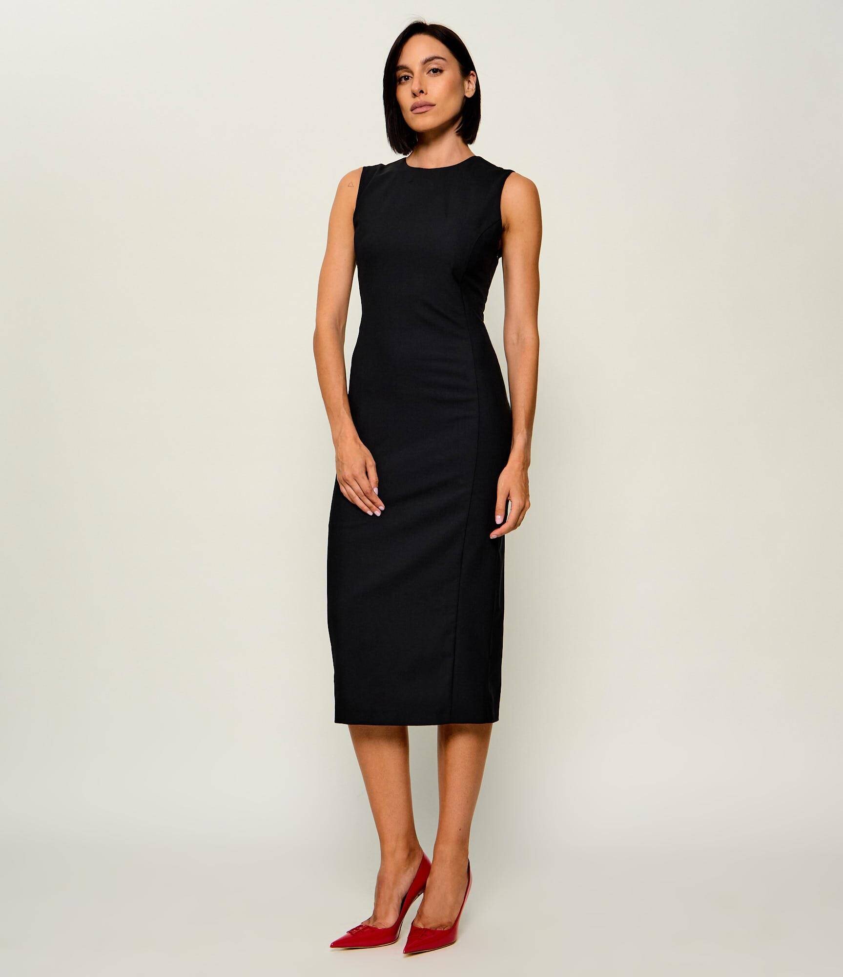 Pinko Rochie Range Rover cu adaos de lână