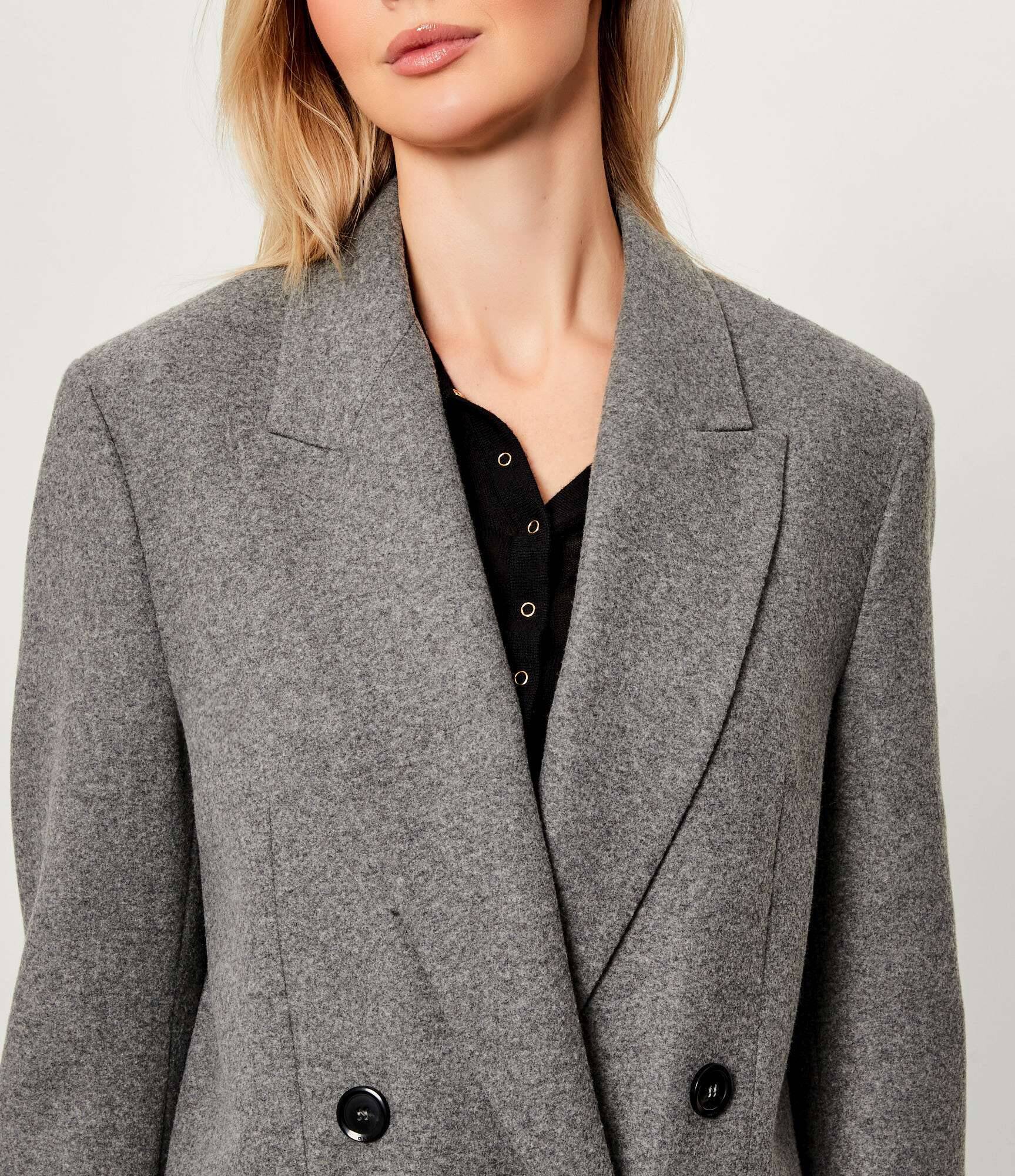 Pinko Sacou AMORA | regular fit cu adaos de lână