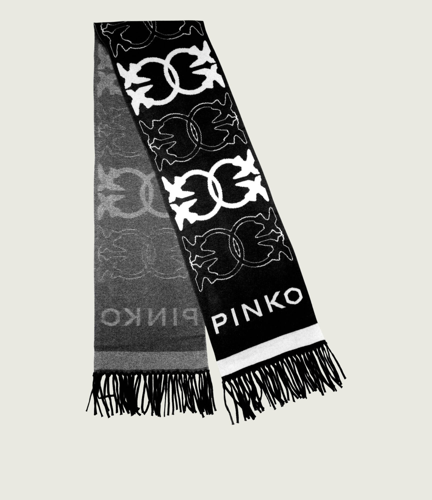 Pinko Șal cu adaos de lână și cașmir