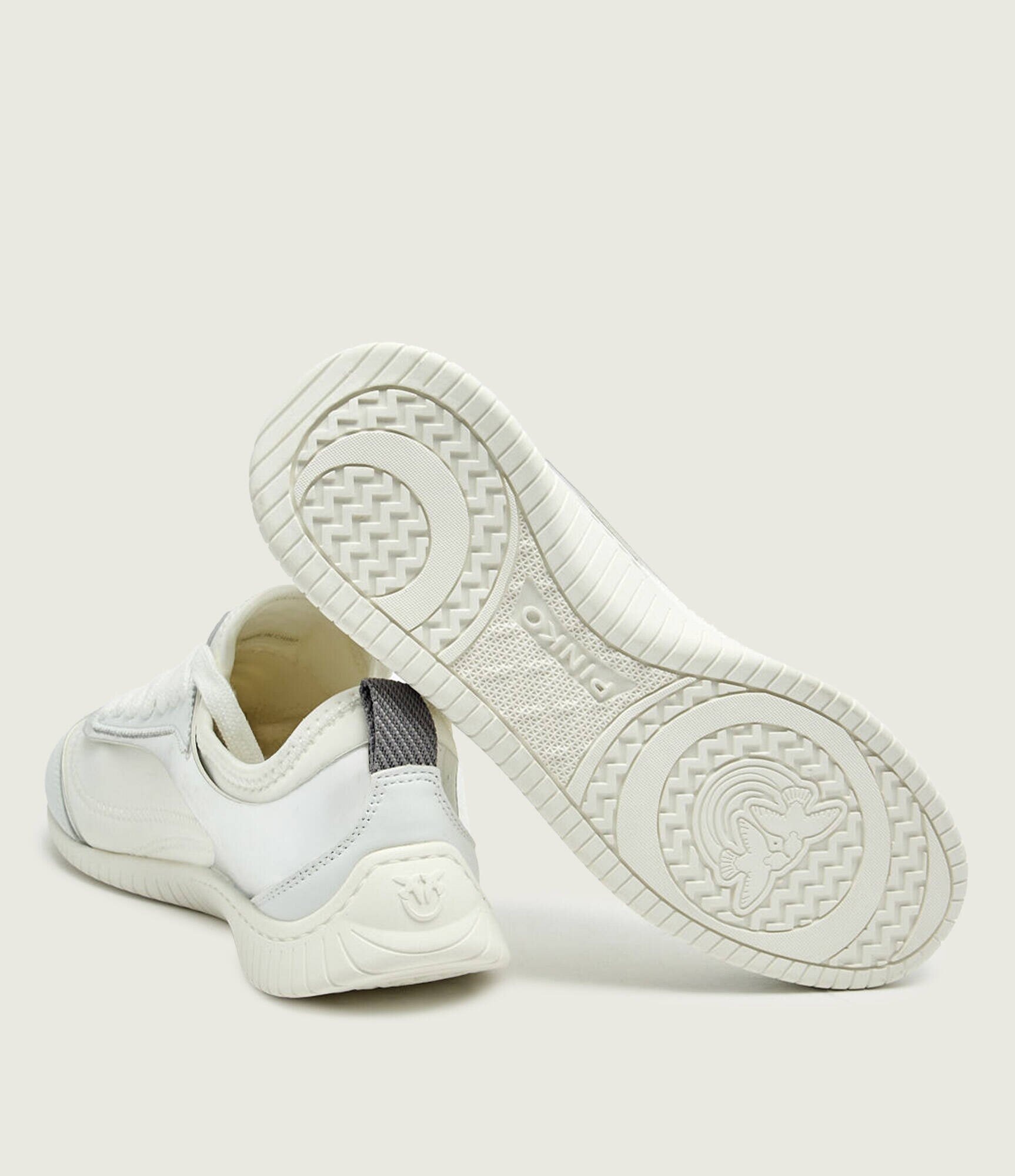 Pinko Sneakers Reby 08 cu adaos de piele