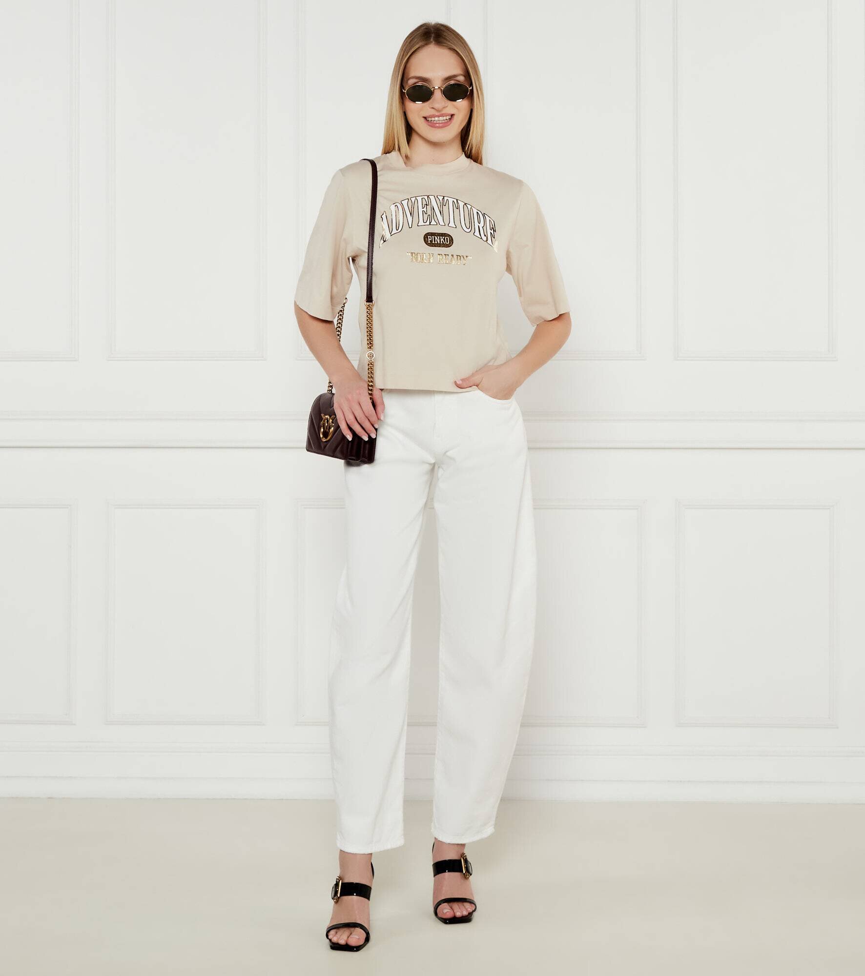 Pinko Tricou Adventure | Loose fit