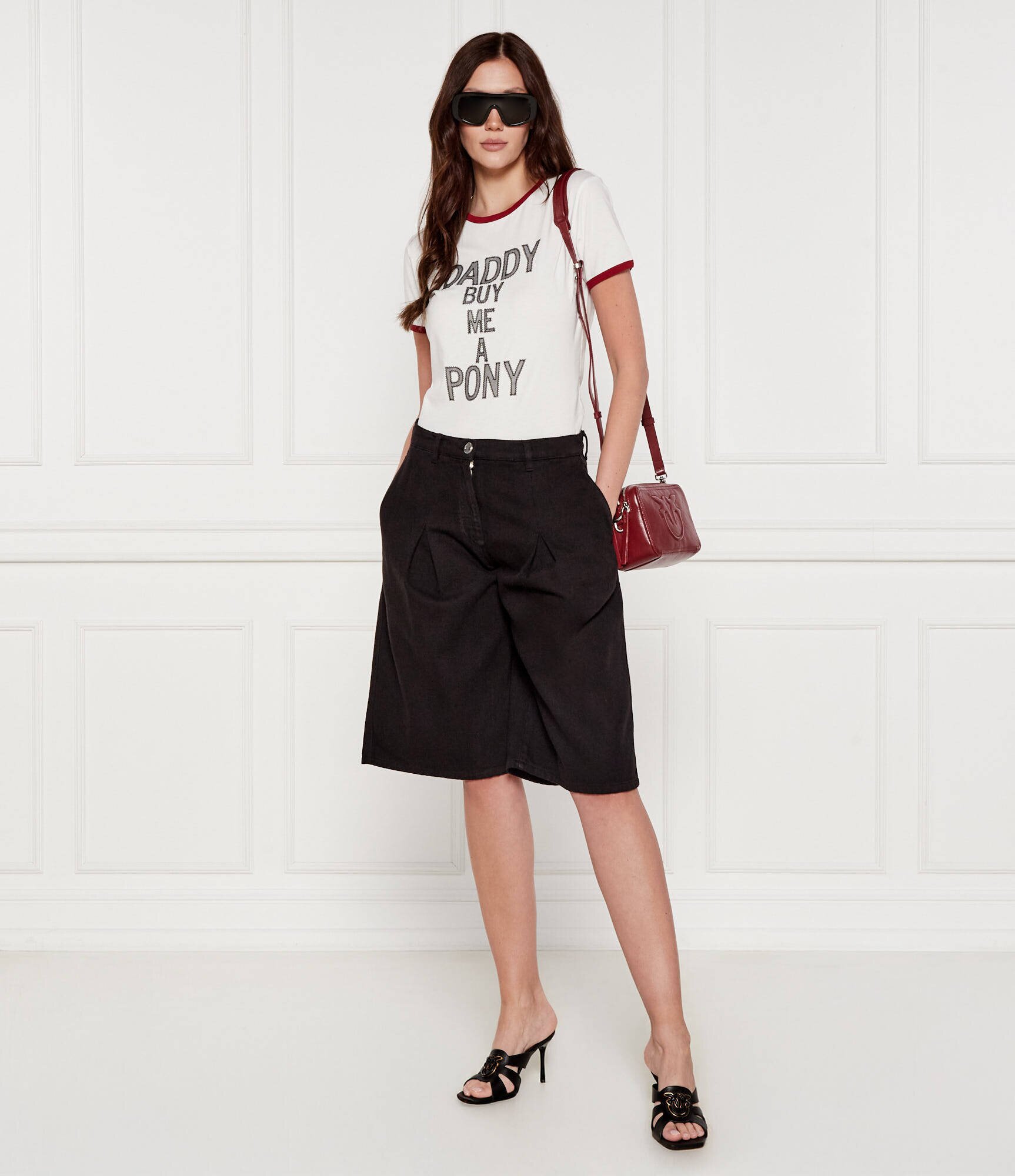 Pinko Tricou WALER | x Patrick McDowell | Regular Fit