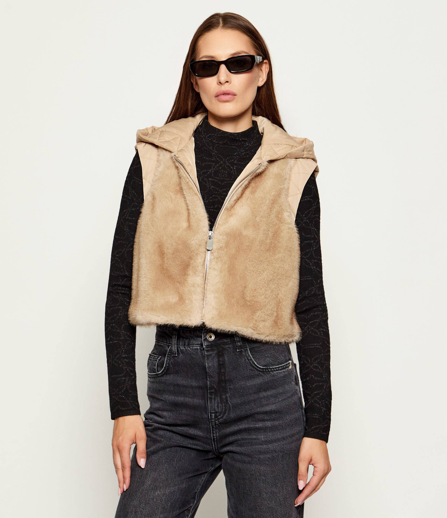 Pinko Vestă OLIO | Cropped Fit
