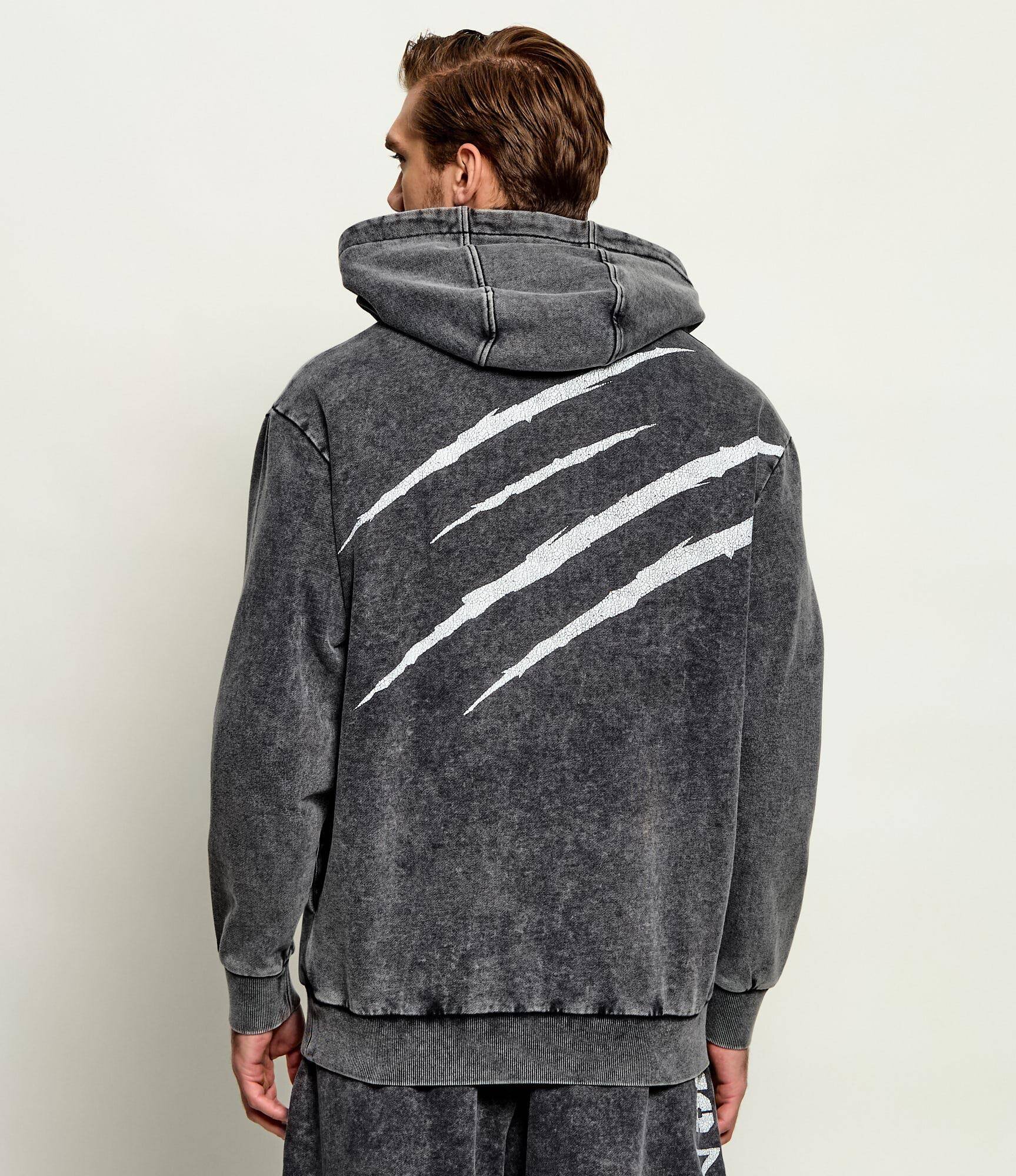 Plein Sport Hanorac Crackle Scratch | Loose fit