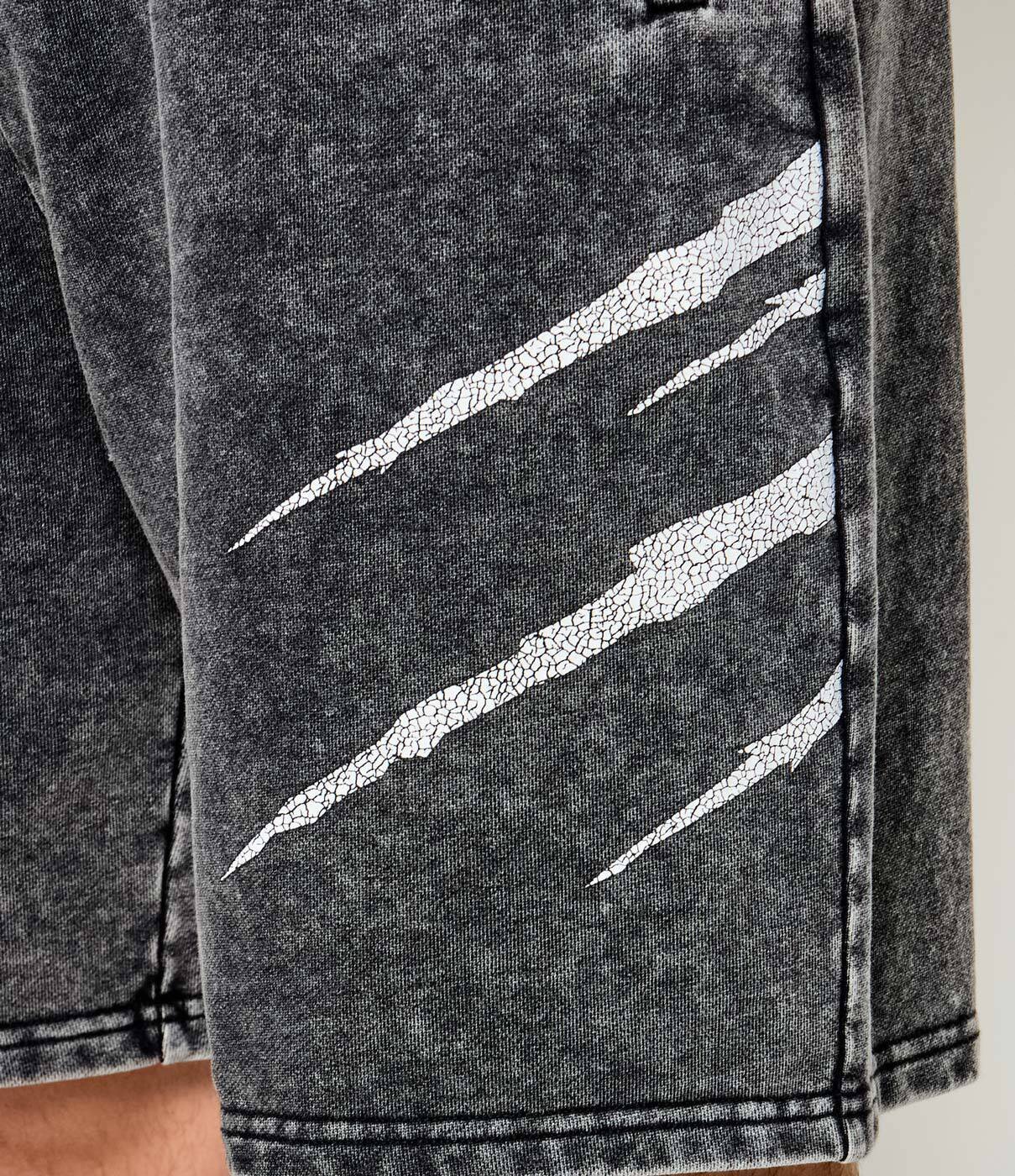 Plein Sport Pantaloni scurți Crackle Scratch | Loose fit