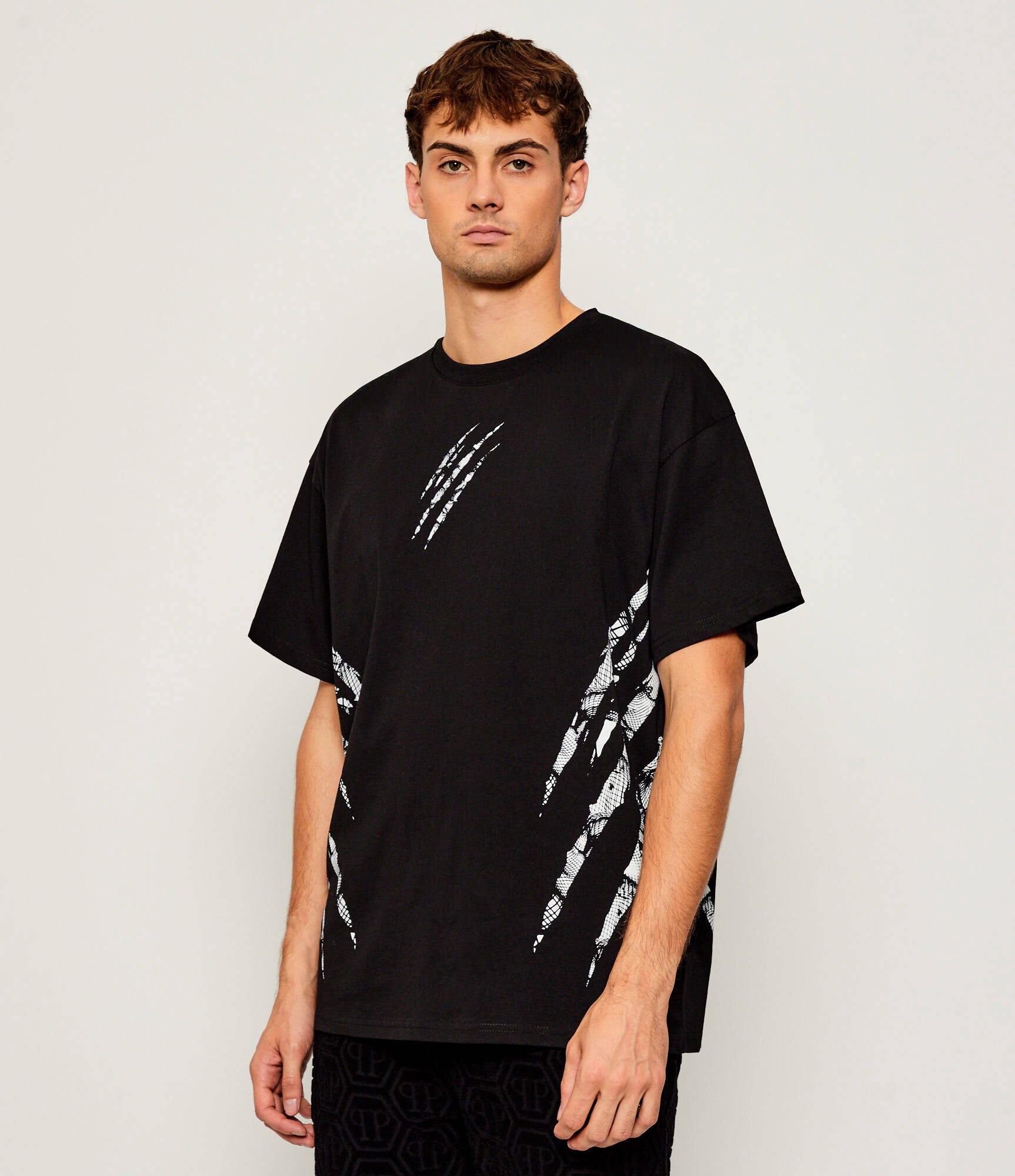 Plein Sport Tricou body Lines | Loose fit