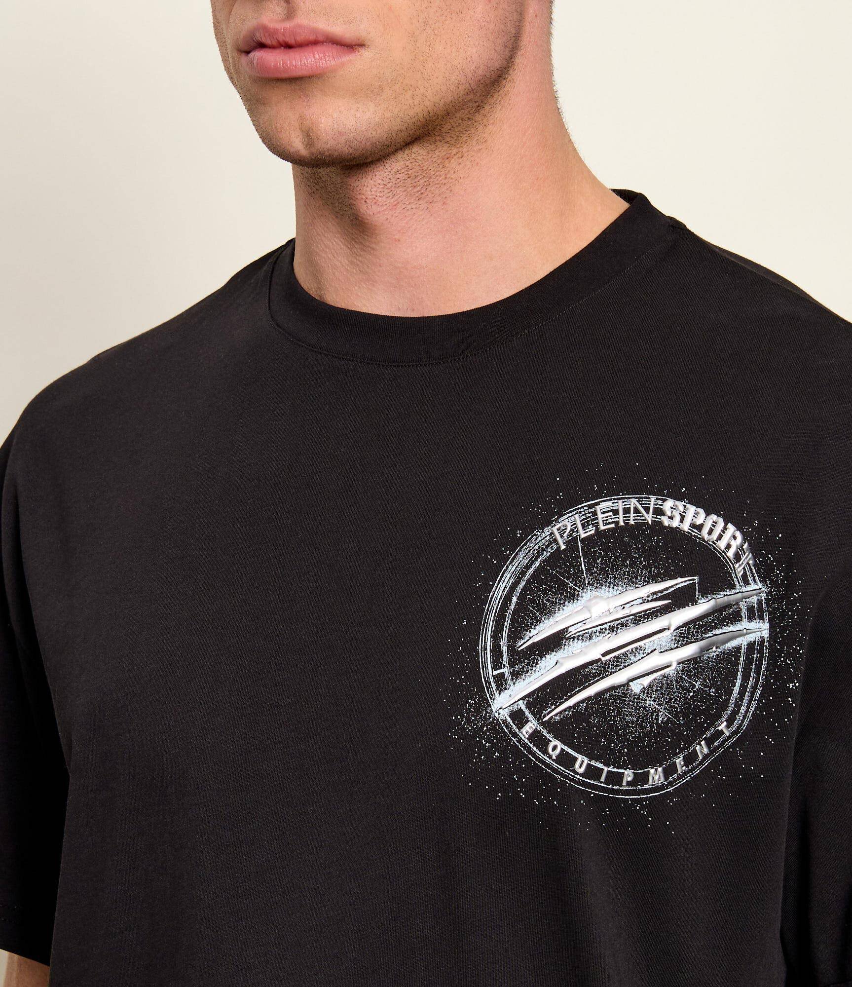 Plein Sport Tricou Chrome Scratch Edition | Relaxed fit