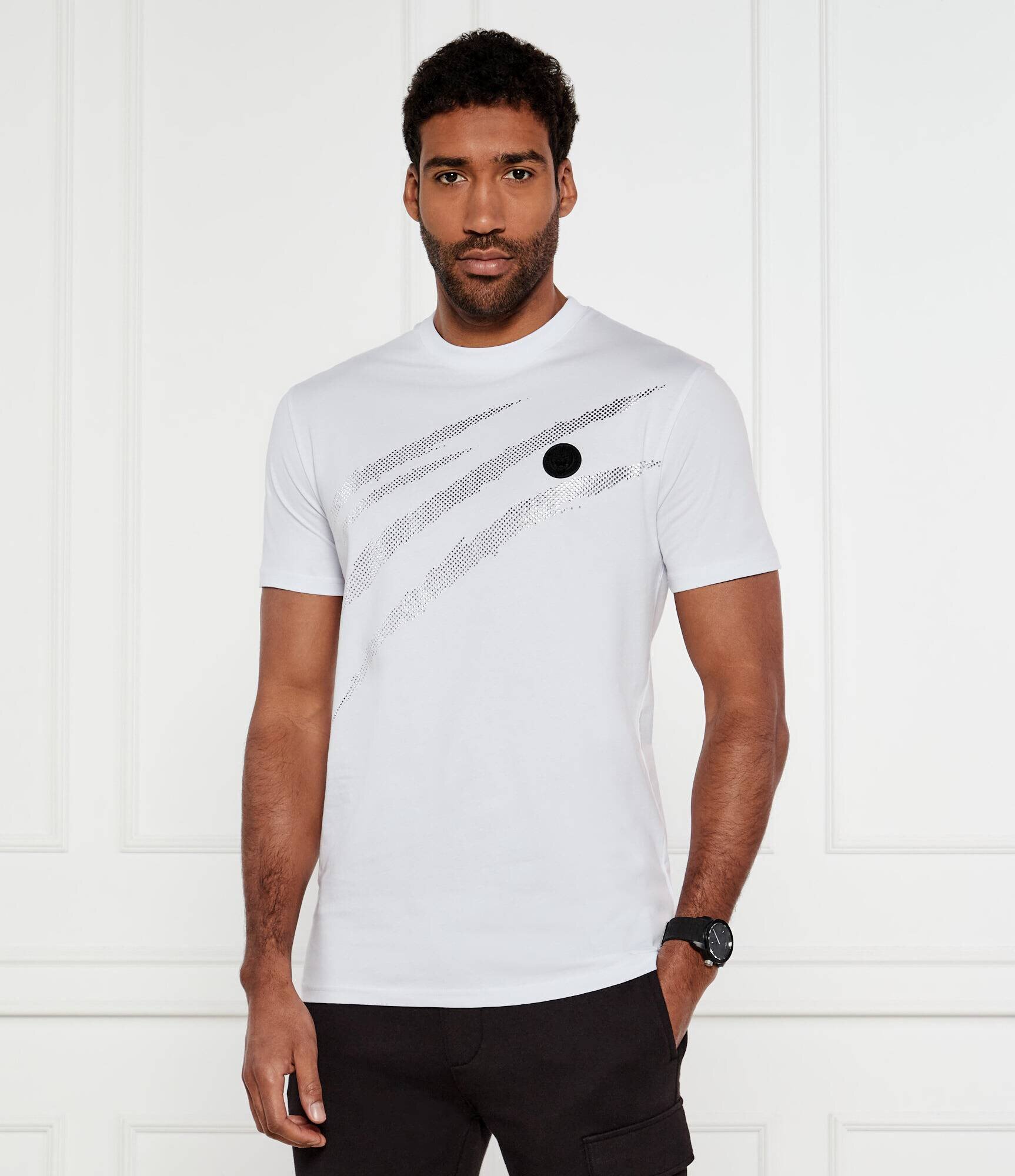 Plein Sport Tricou Lamina Scratch | Regular Fit