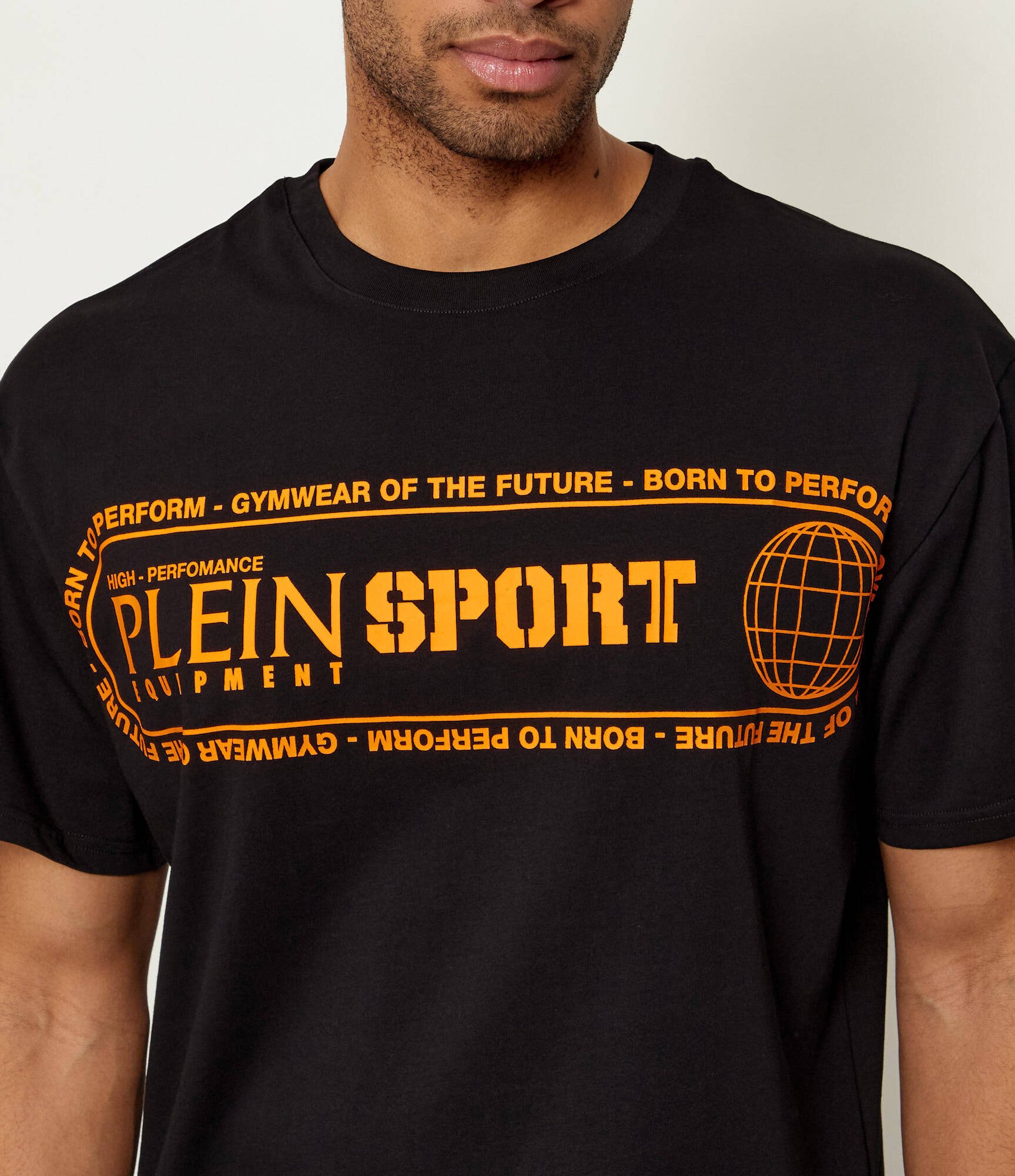 Plein Sport Tricou Logo Lettering | Loose fit