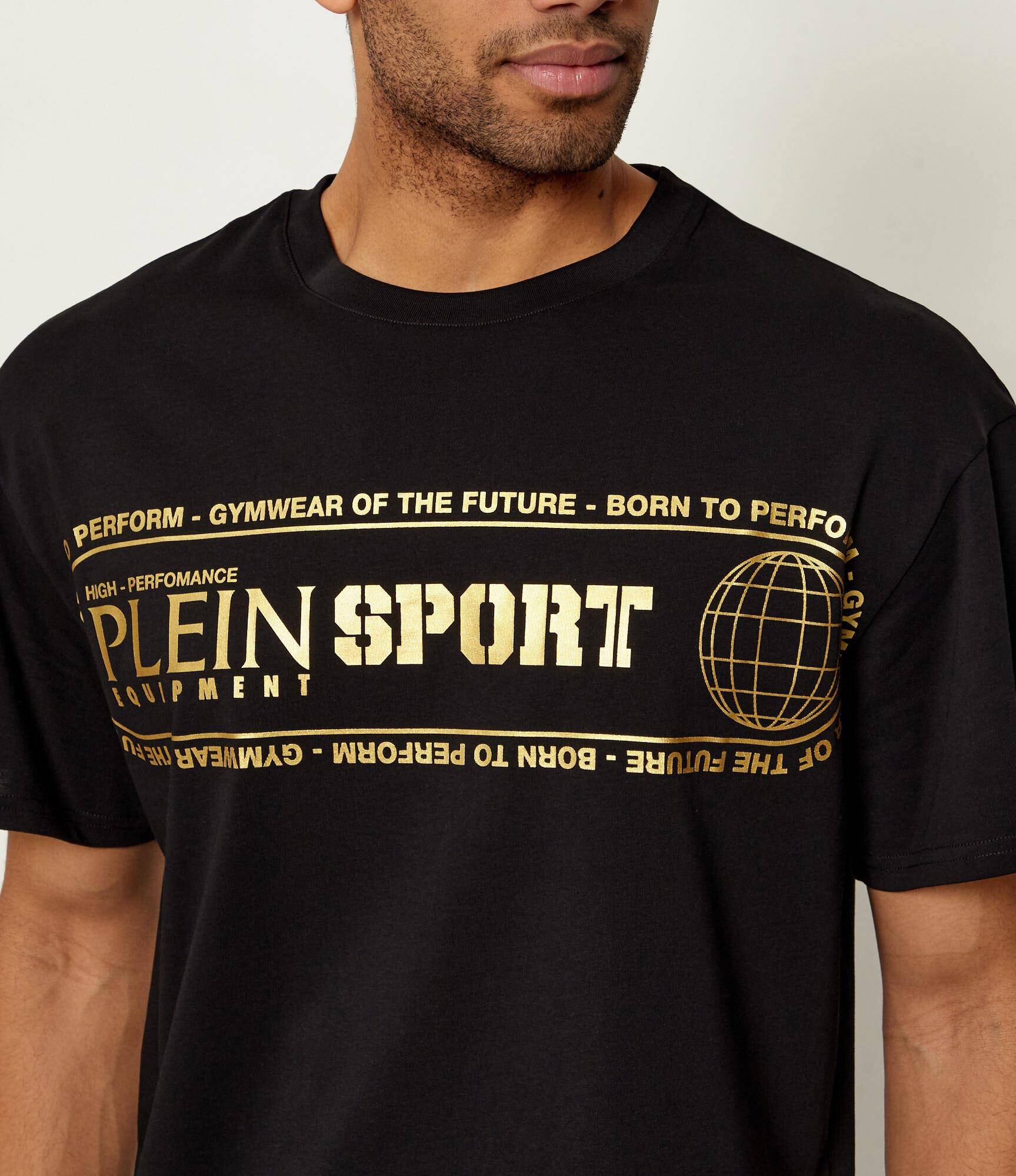 Plein Sport Tricou Logo Lettering | Loose fit
