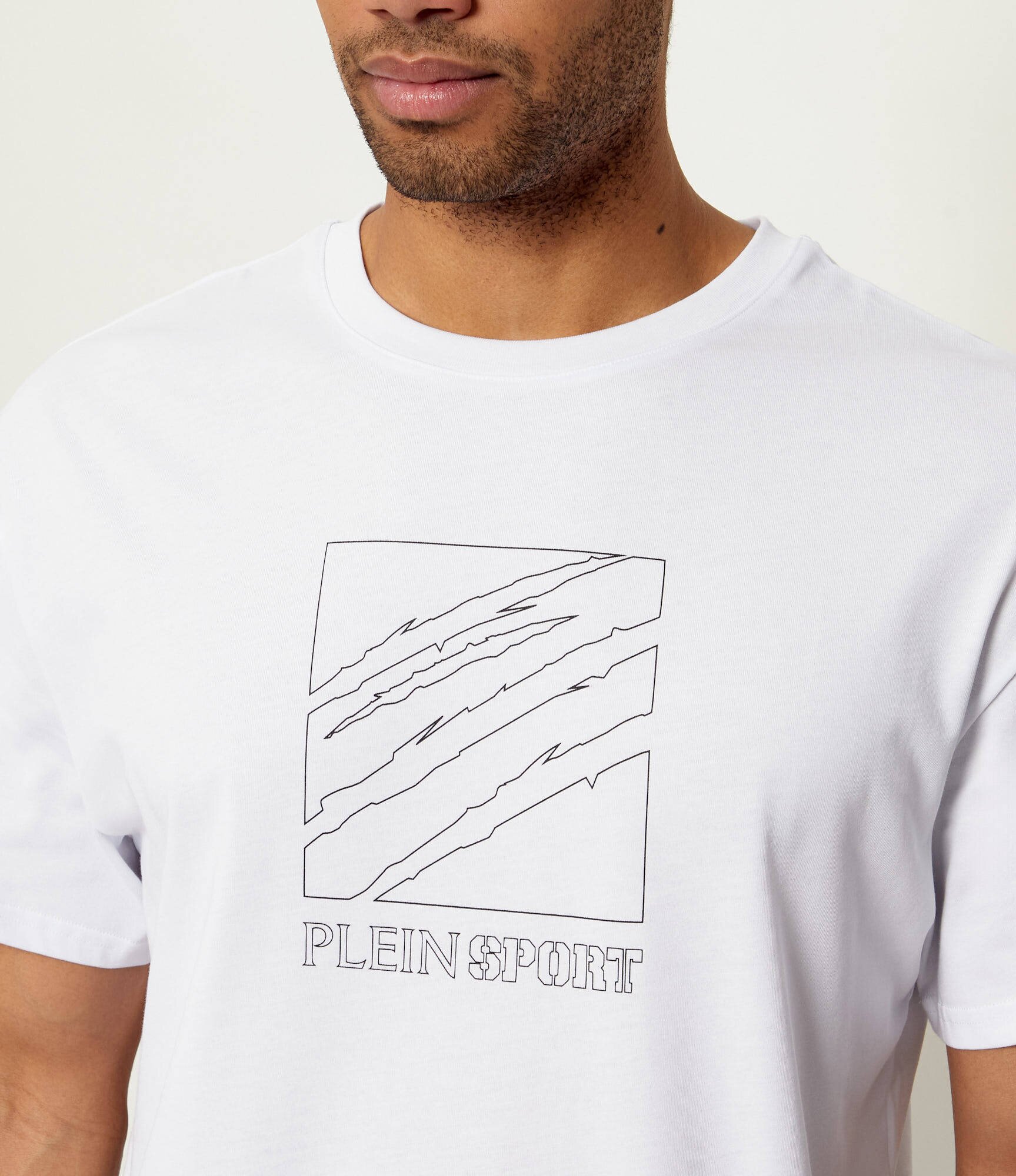 Plein Sport Tricou Scratch Logo | Loose fit