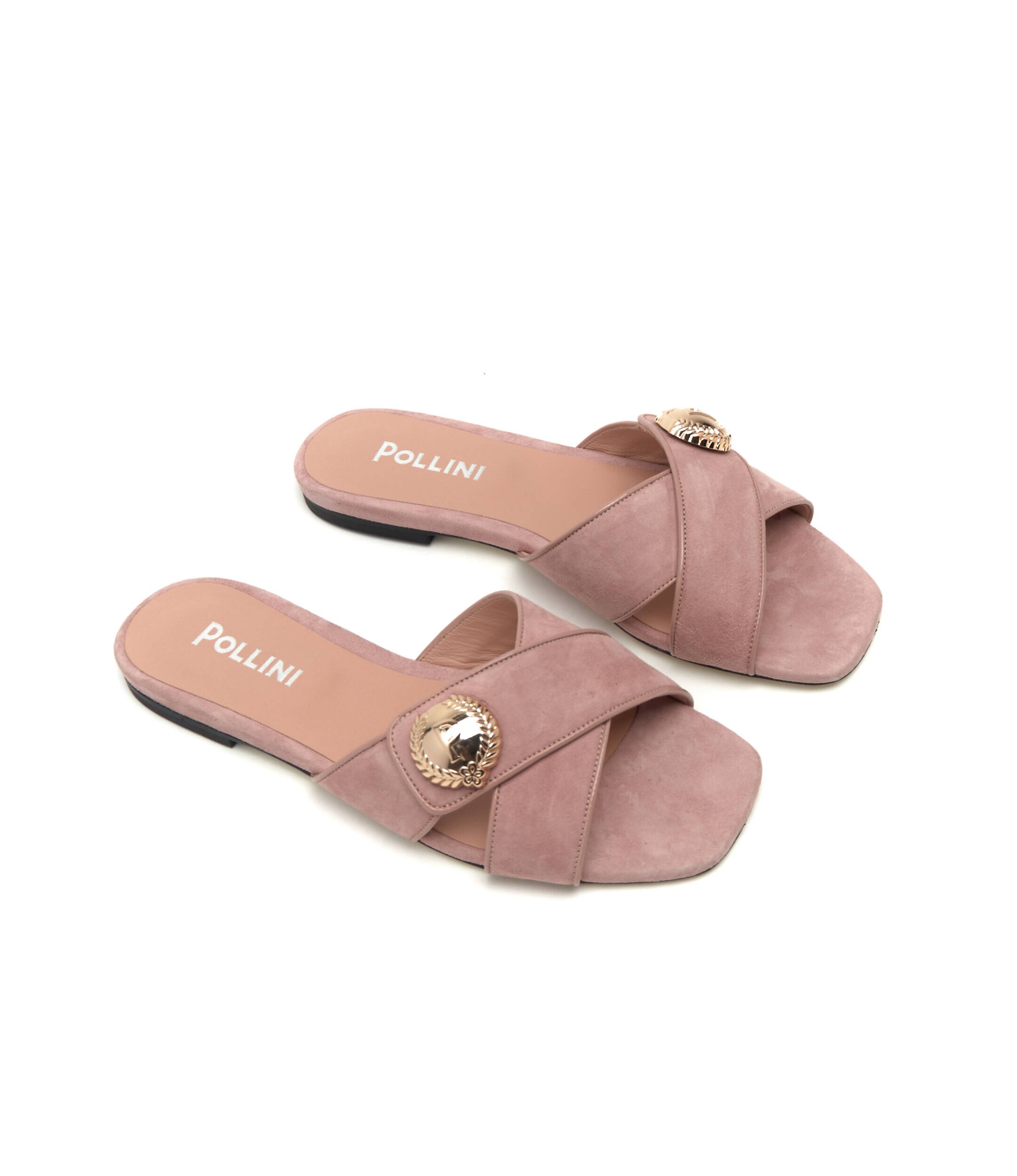 Pollini Șlapi | piele întoarsă