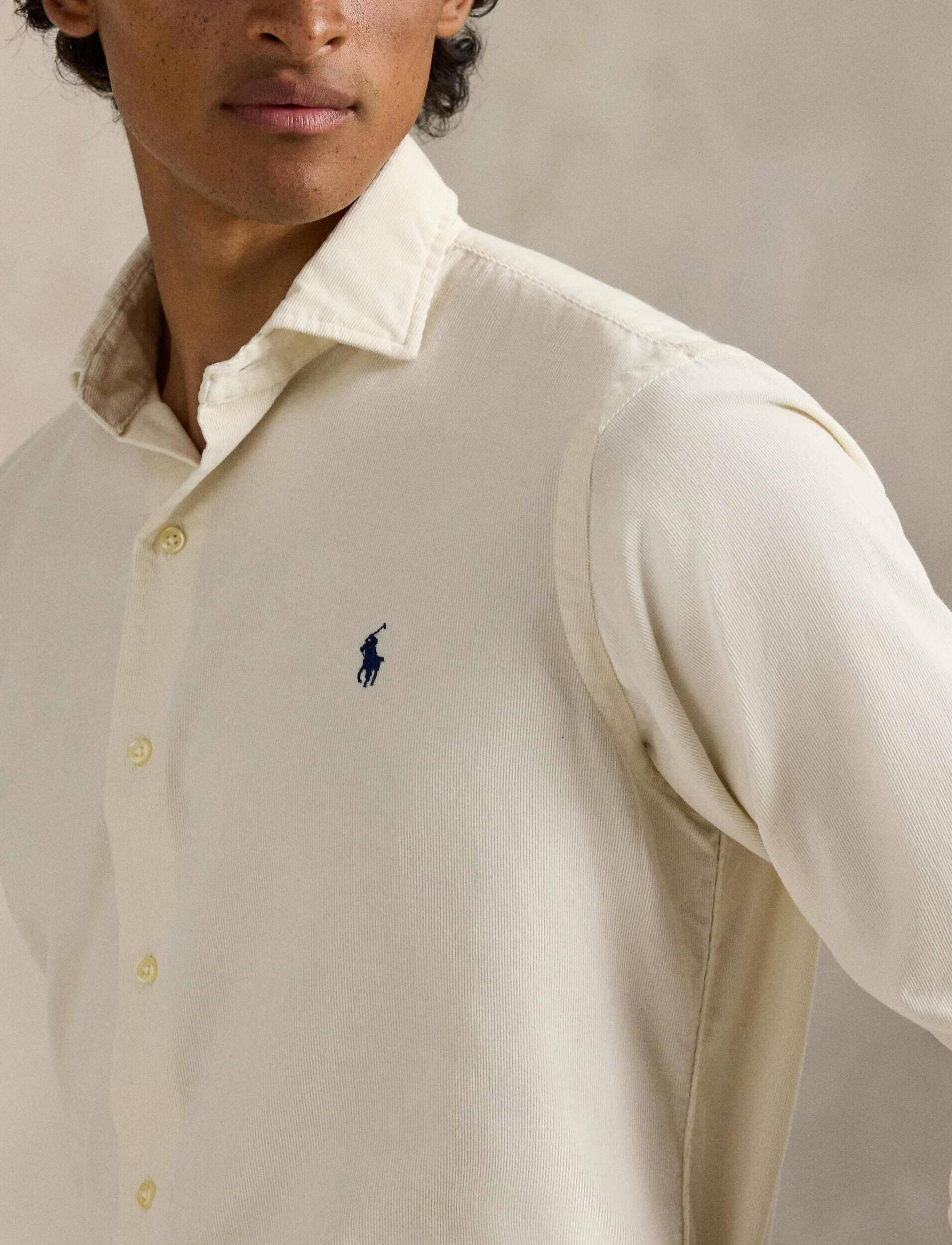 Polo Ralph Lauren Cămașă | Custom fit | catifea reiată