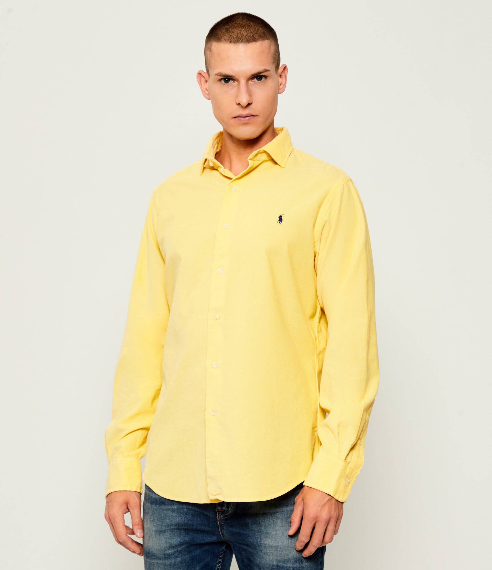 Polo Ralph Lauren Cămașă | Custom fit | catifea reiată
