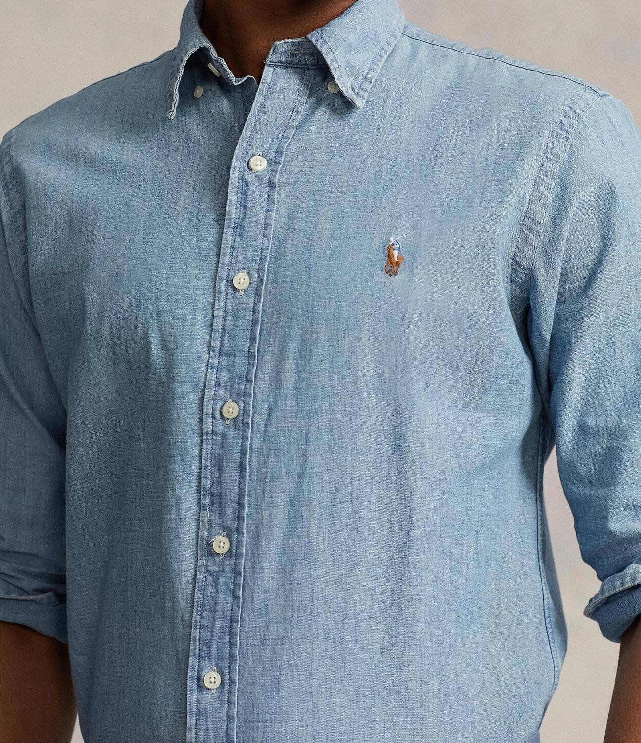 Polo Ralph Lauren Cămașă | Custom fit | denim