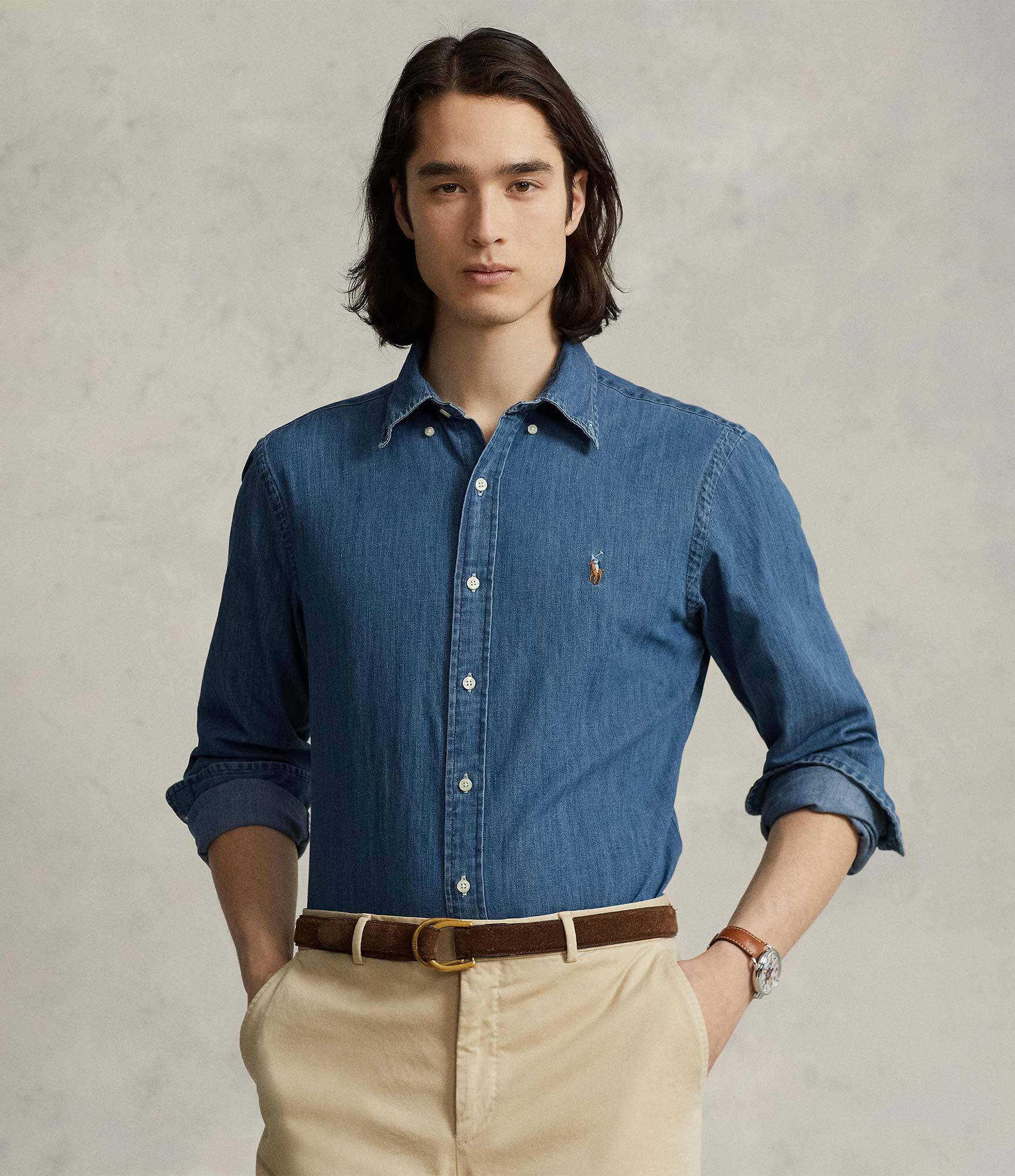Polo Ralph Lauren Cămașă | Custom fit | denim