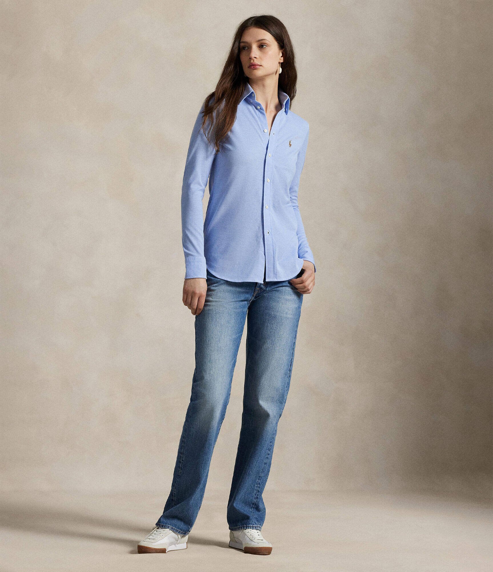 Polo Ralph Lauren cămașă Heidi | Slim Fit | knit oxford