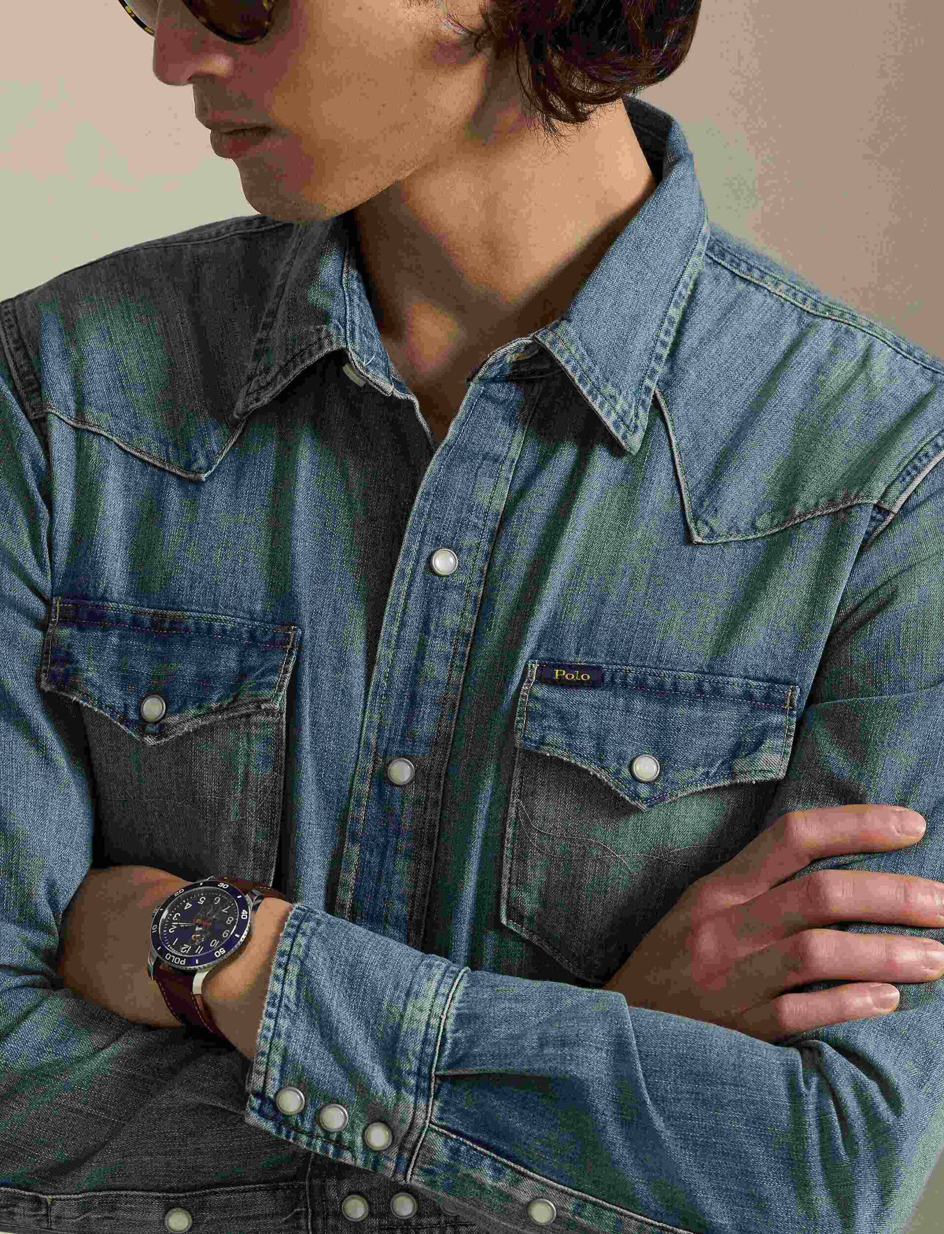Polo Ralph Lauren Cămașă | Regular Fit | denim