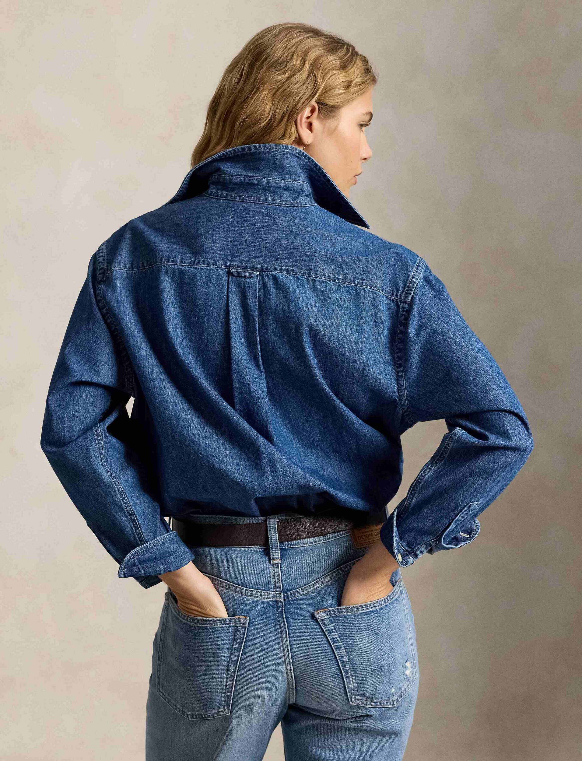 Polo Ralph Lauren De blugi cămașă | Oversize fit