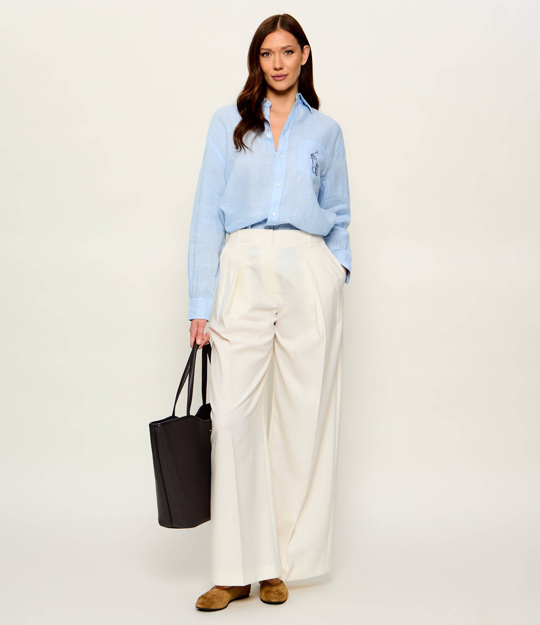 Polo Ralph Lauren De in cămașă Pony | Oversize fit