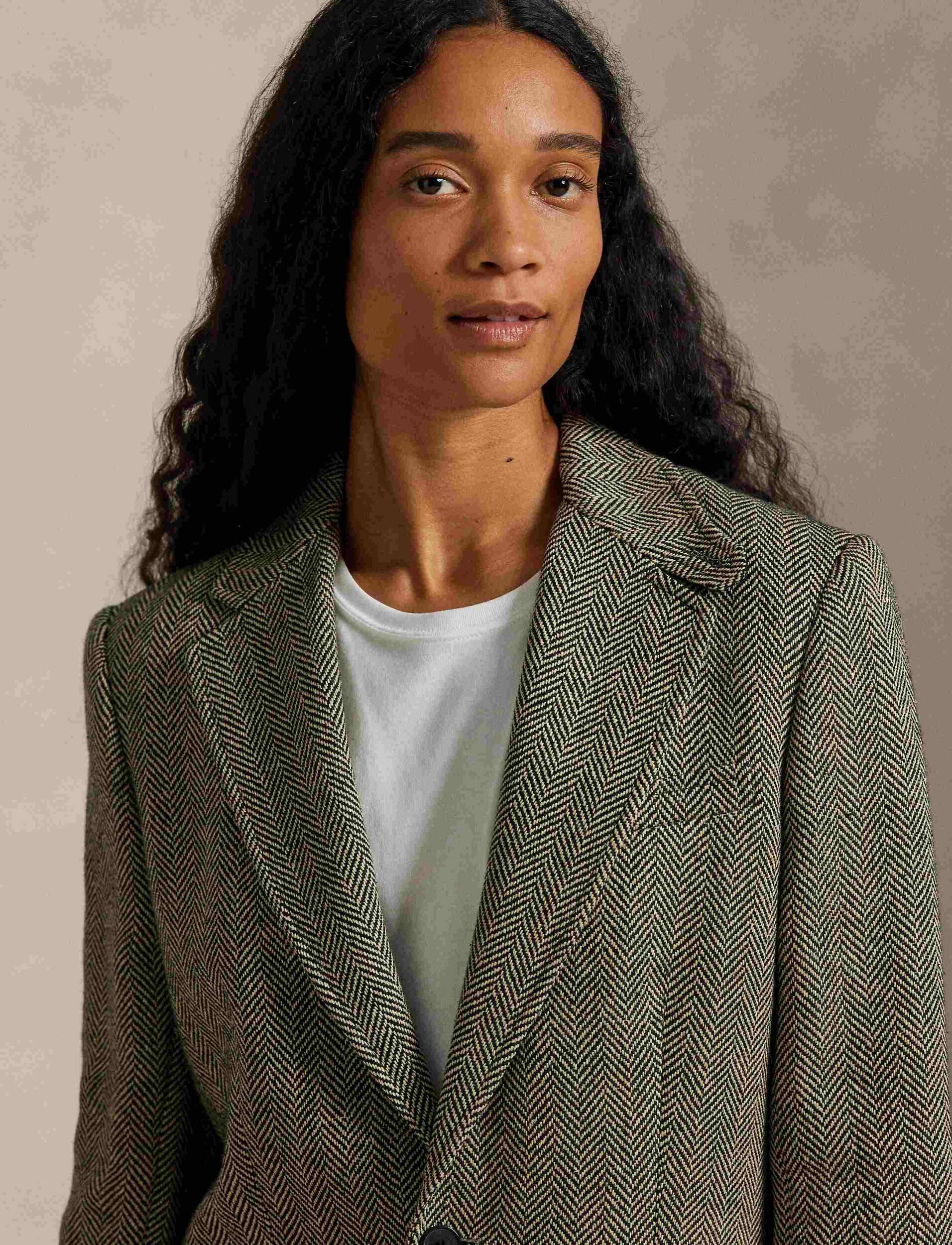 Polo Ralph Lauren De in sacou HERTIAGE | Straight fit cu adaos de mătase