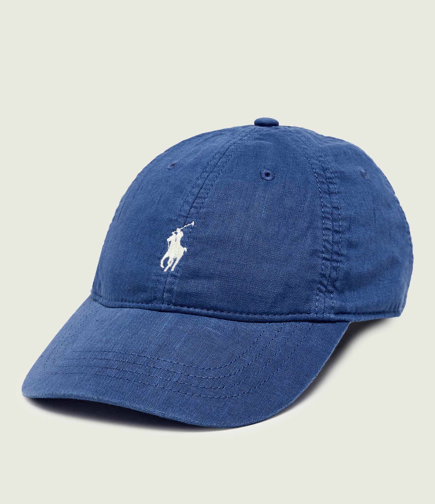 Polo Ralph Lauren De in șapcă baseball cu adaos de piele
