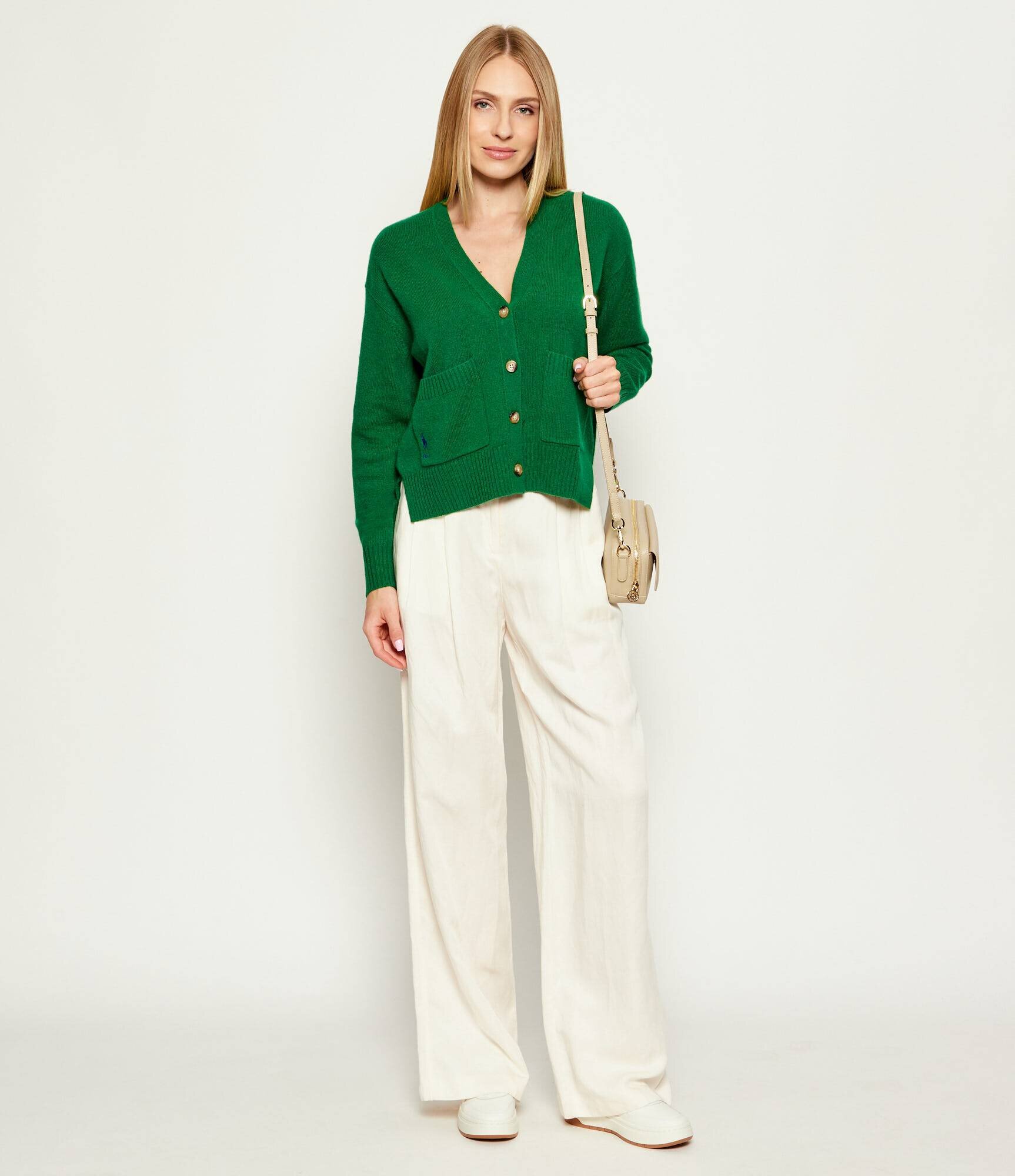 Polo Ralph Lauren De lână cardigan | Loose fit cu adaos de cașmir
