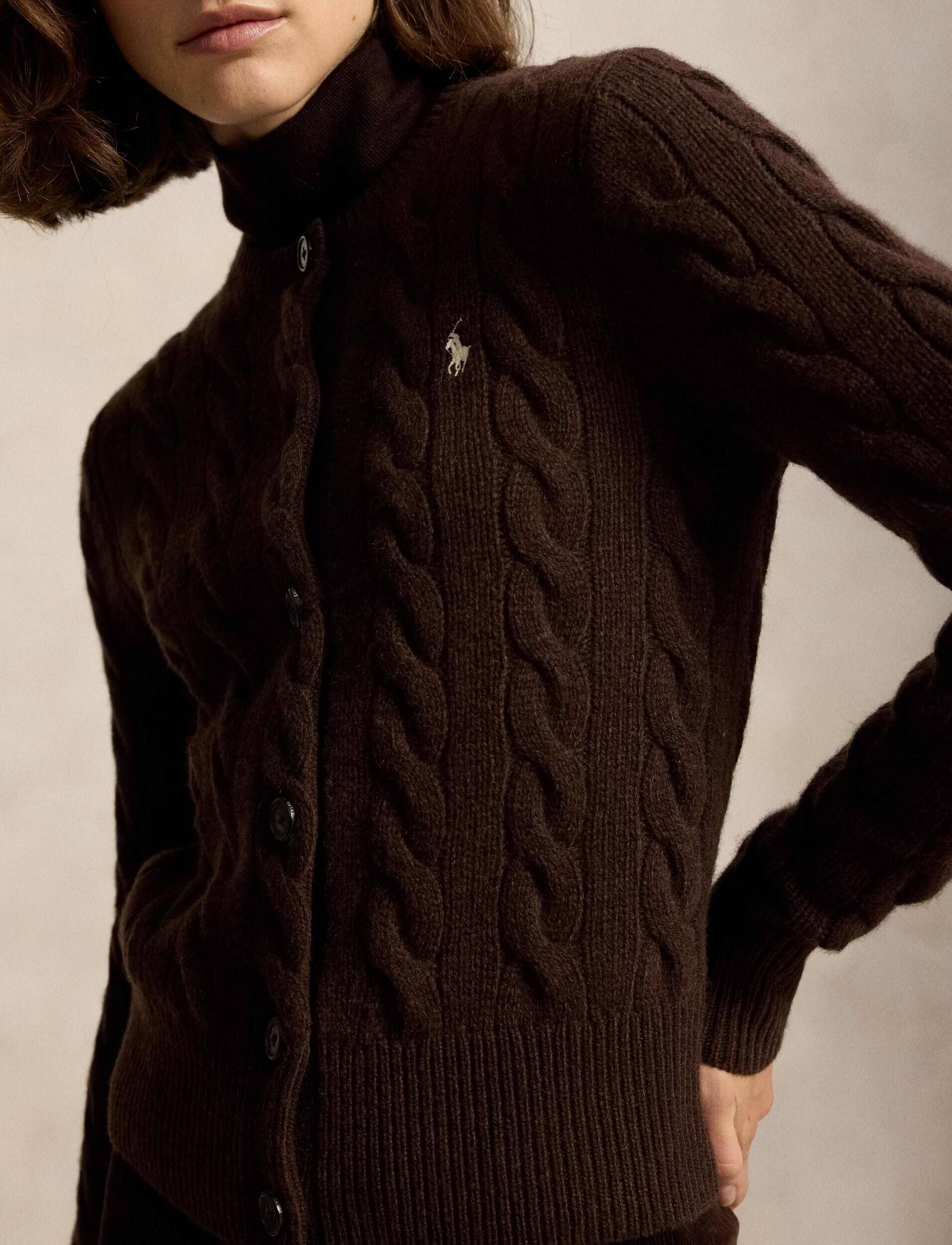 Polo Ralph Lauren De lână cardigan | Slim Fit cu adaos de cașmir