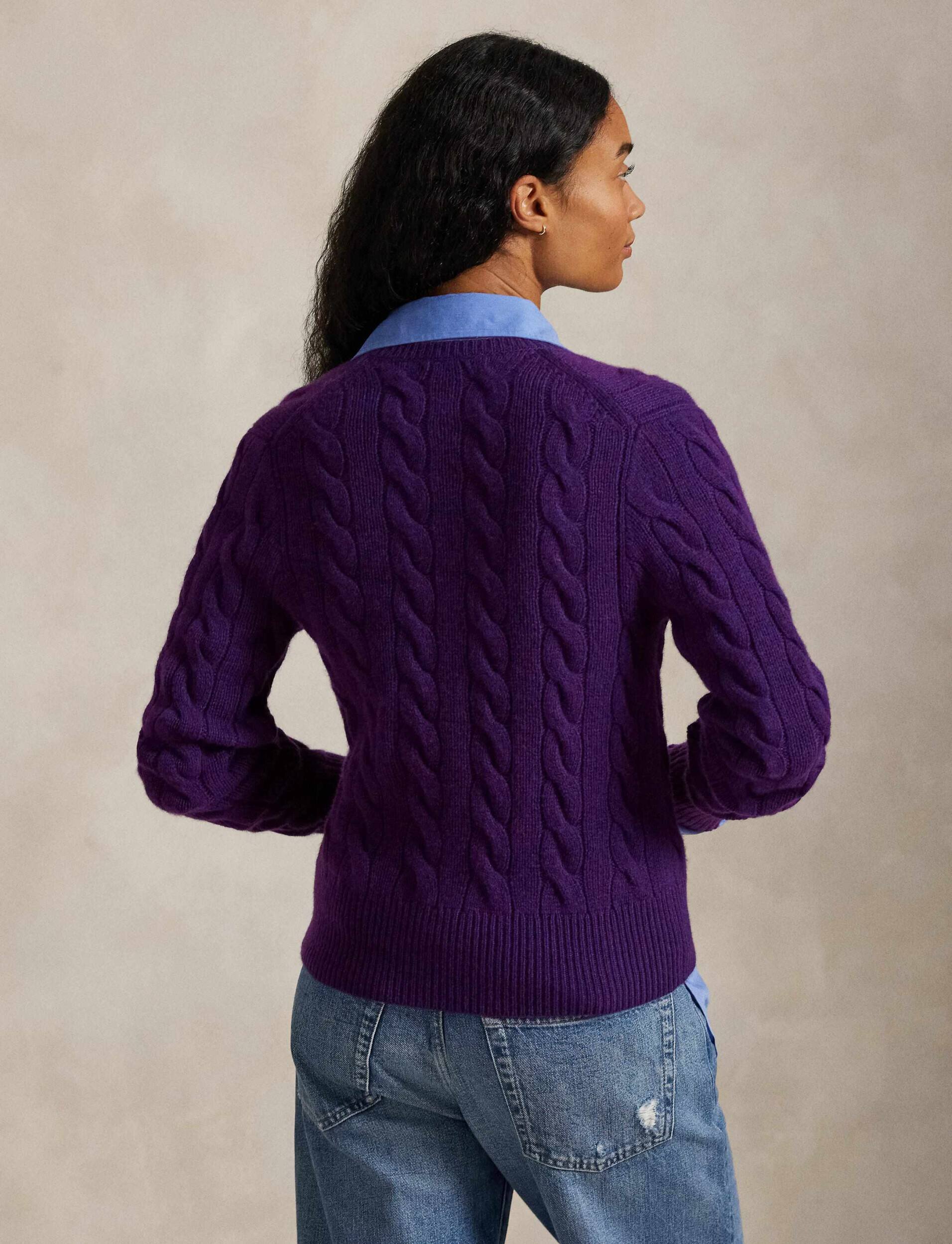 Polo Ralph Lauren De lână cardigan | Slim Fit cu adaos de cașmir