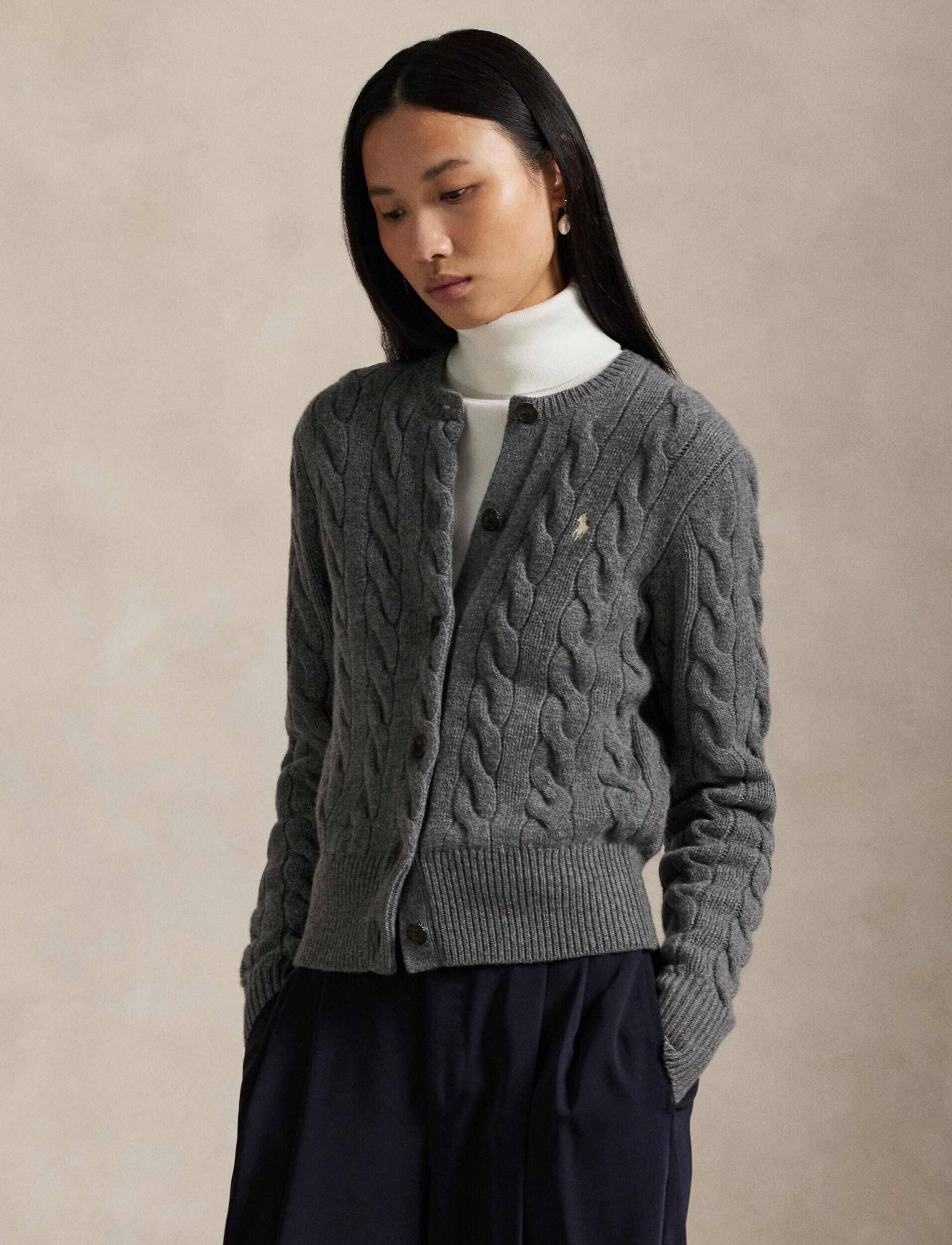 Polo Ralph Lauren De lână cardigan | Slim Fit cu adaos de cașmir