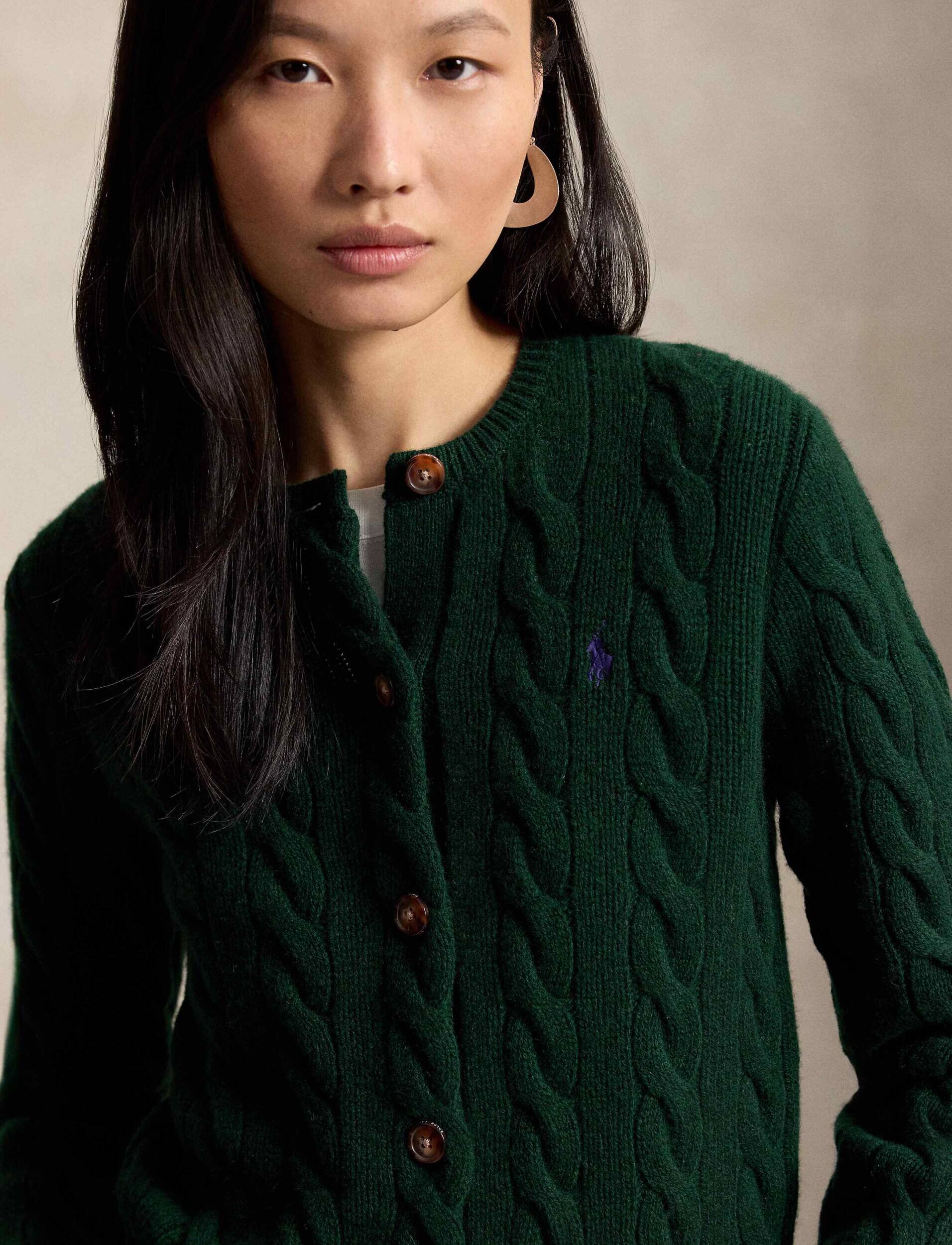 Polo Ralph Lauren De lână cardigan | Slim Fit cu adaos de cașmir