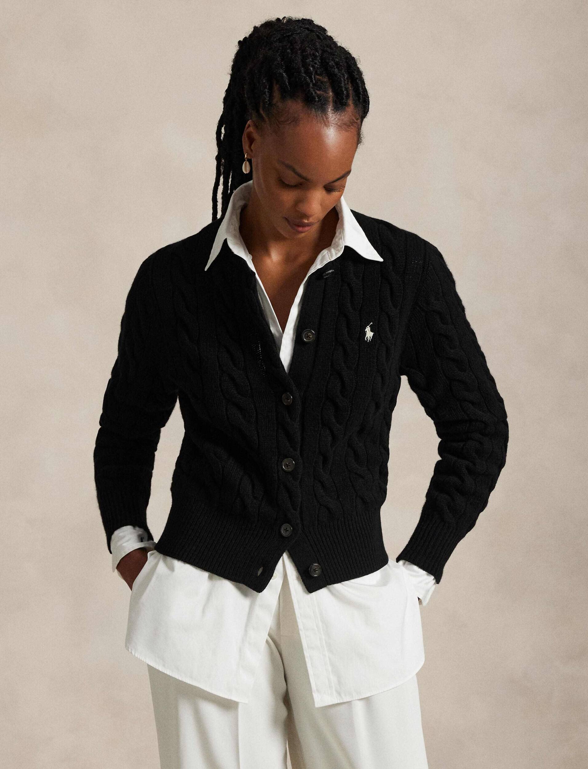 Polo Ralph Lauren De lână cardigan | Slim Fit cu adaos de cașmir