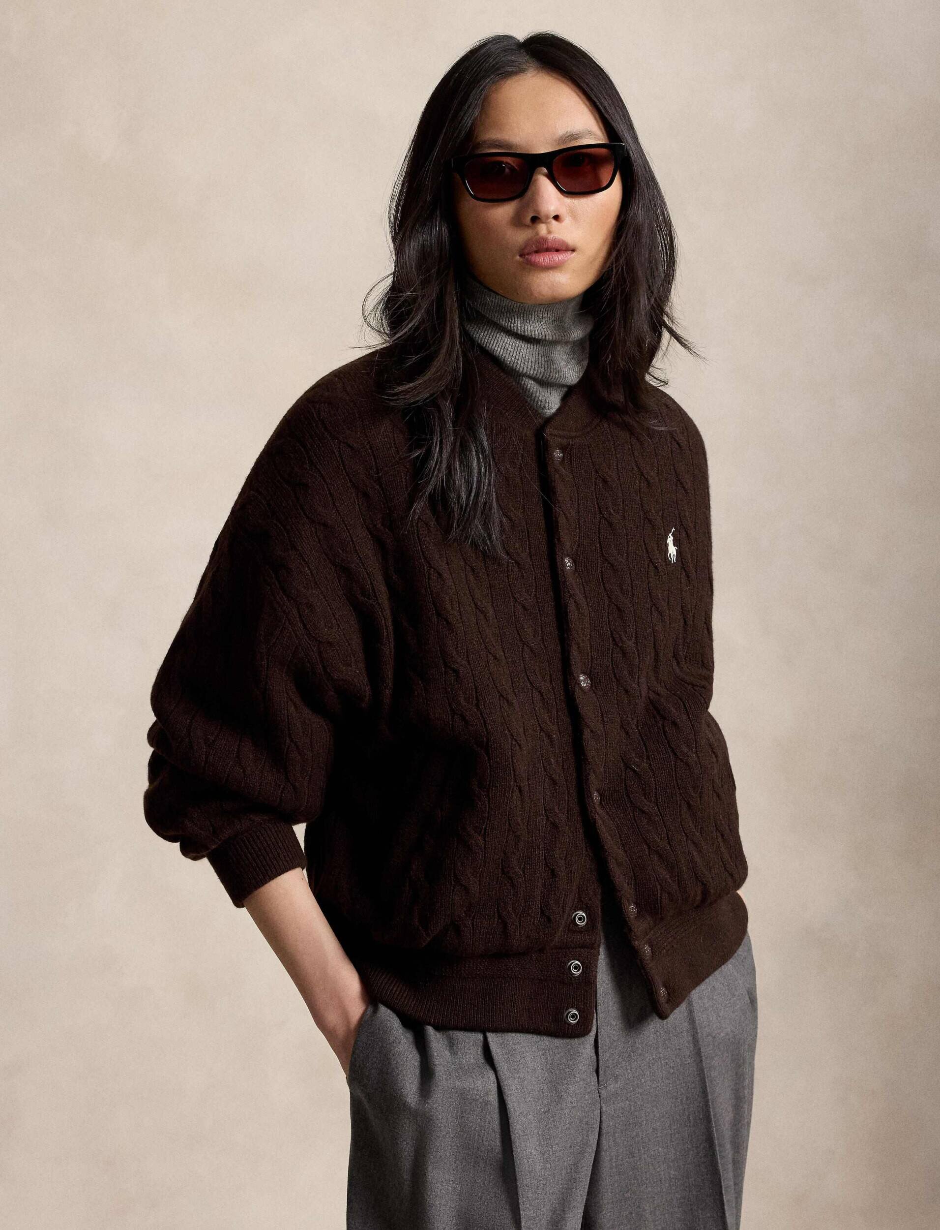 Polo Ralph Lauren De lână geacă bomber | Relaxed fit cu adaos de cașmir