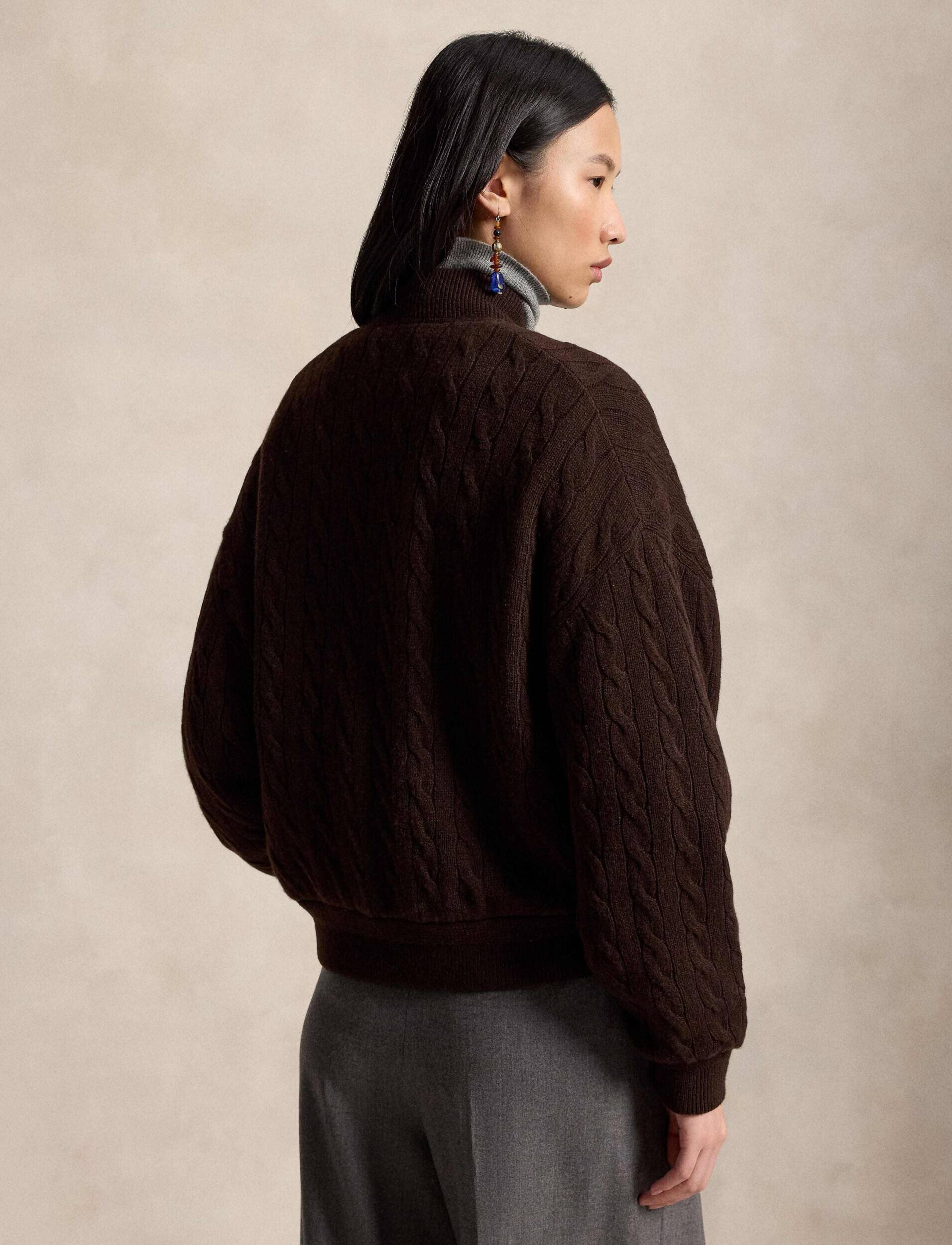Polo Ralph Lauren De lână geacă bomber | Relaxed fit cu adaos de cașmir