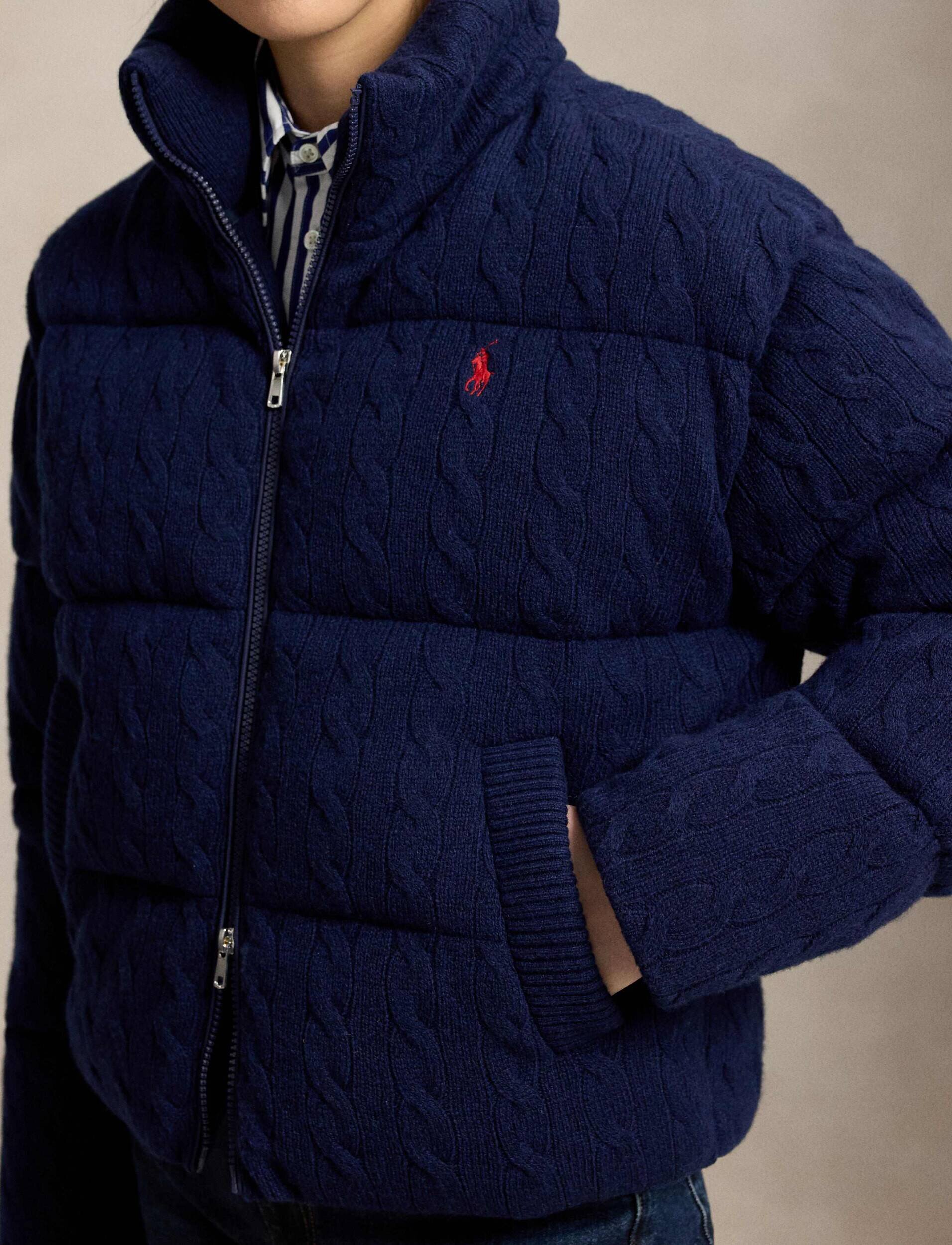 Polo Ralph Lauren De lână geacă | regular fit cu adaos de cașmir